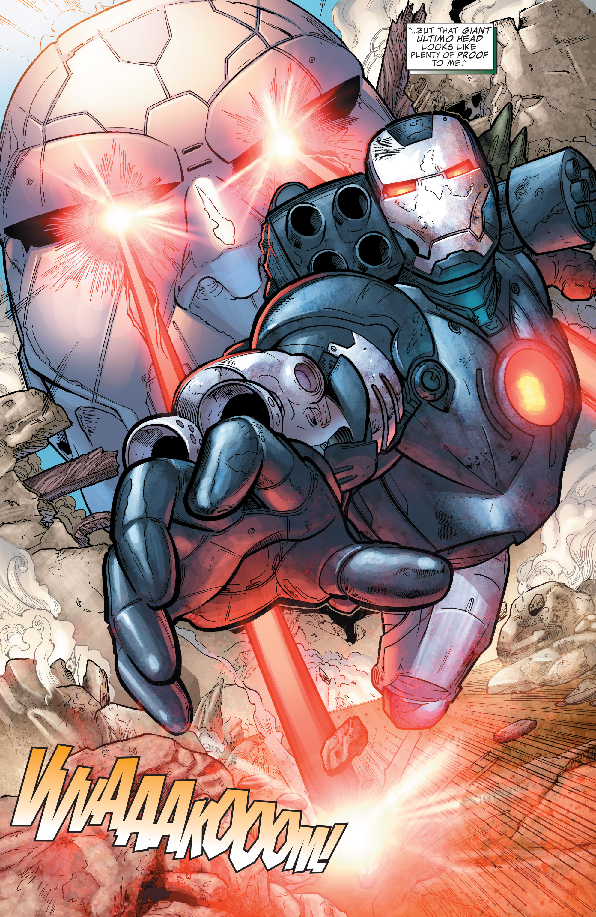 Read online War Machine (2009) comic -  Issue #7 - 8