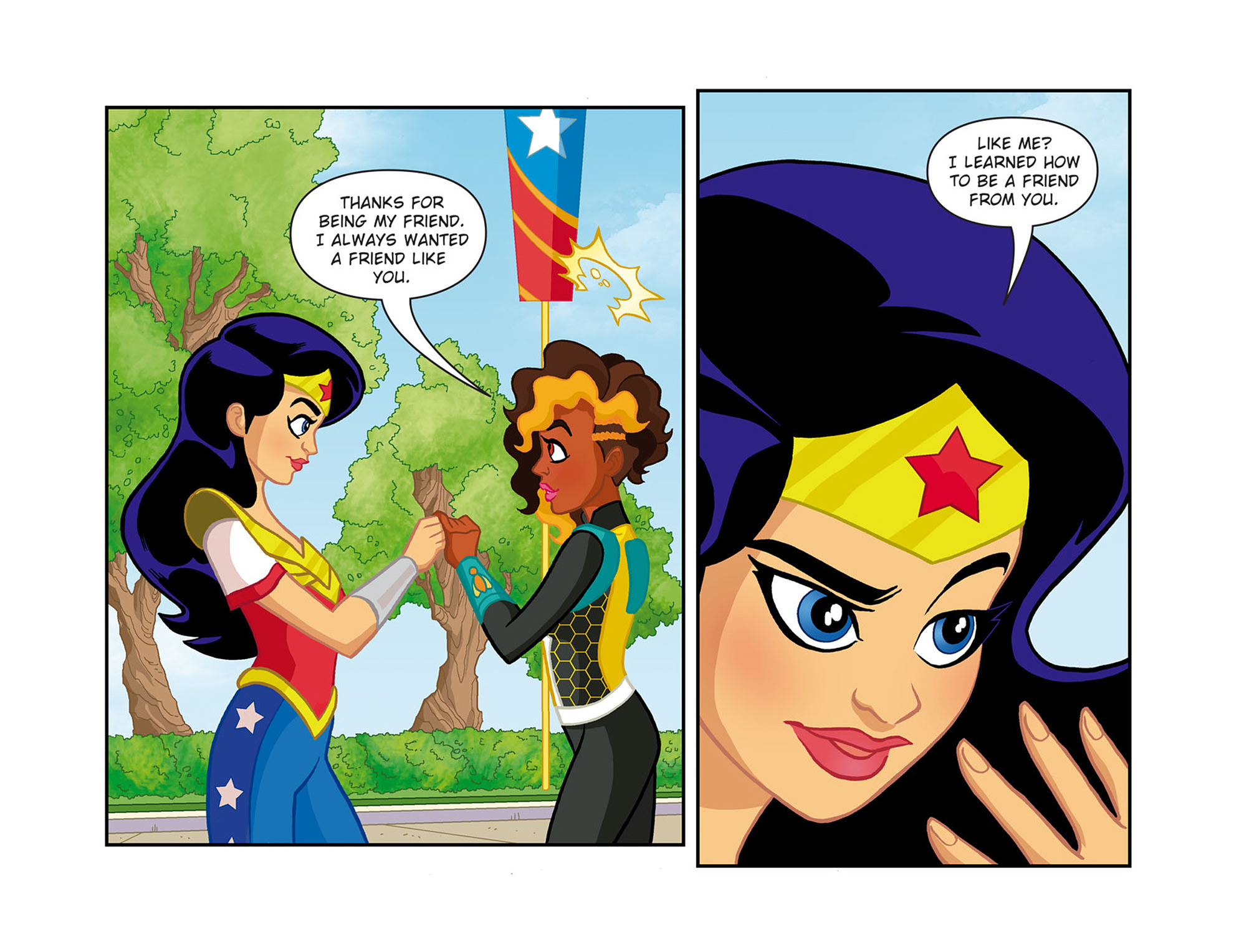 Read online DC Super Hero Girls: Past Times at Super Hero High comic -  Issue #10 - 18