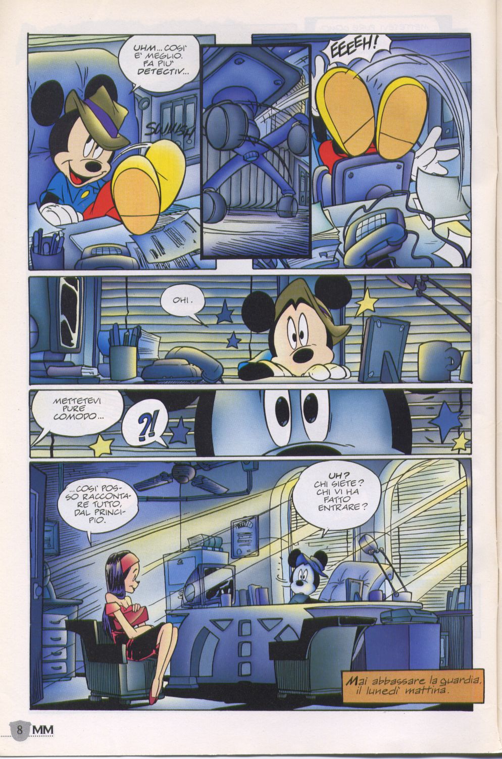 Read online Mickey Mouse Mystery Magazine comic -  Issue #3 - 8