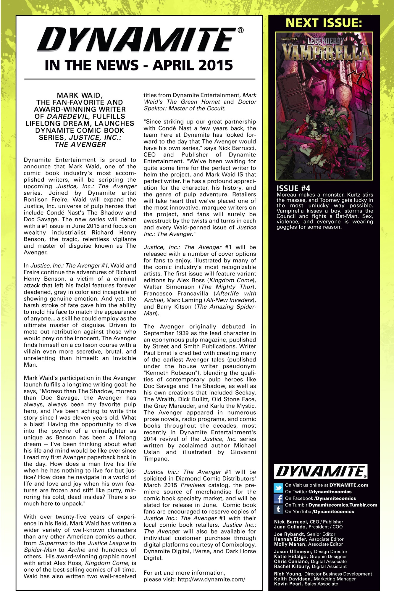 Read online Legenderry: Vampirella comic -  Issue #3 - 25