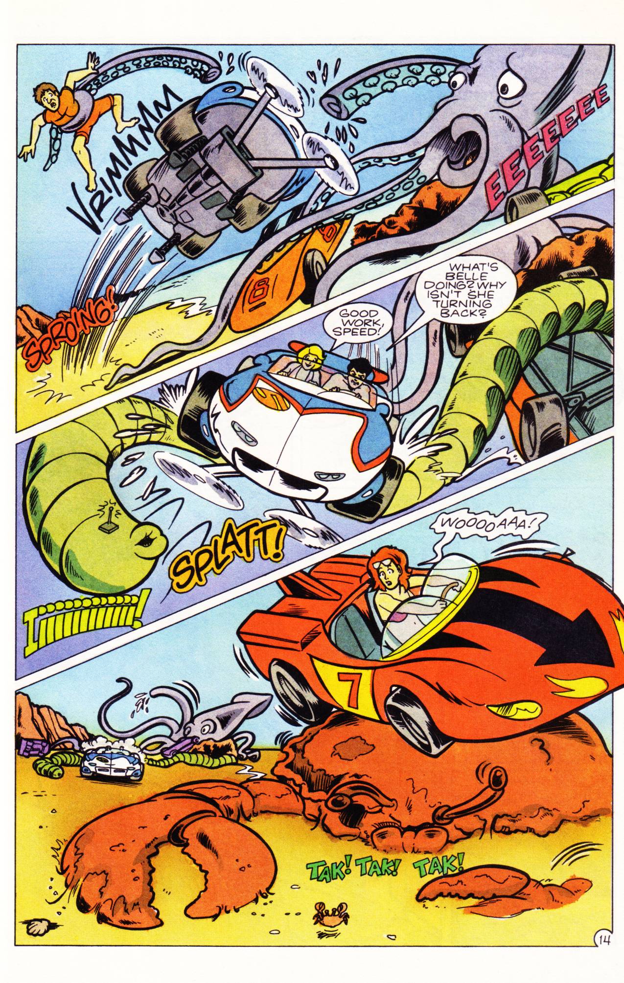 Read online The New Adventures of Speed Racer comic -  Issue #3 - 15