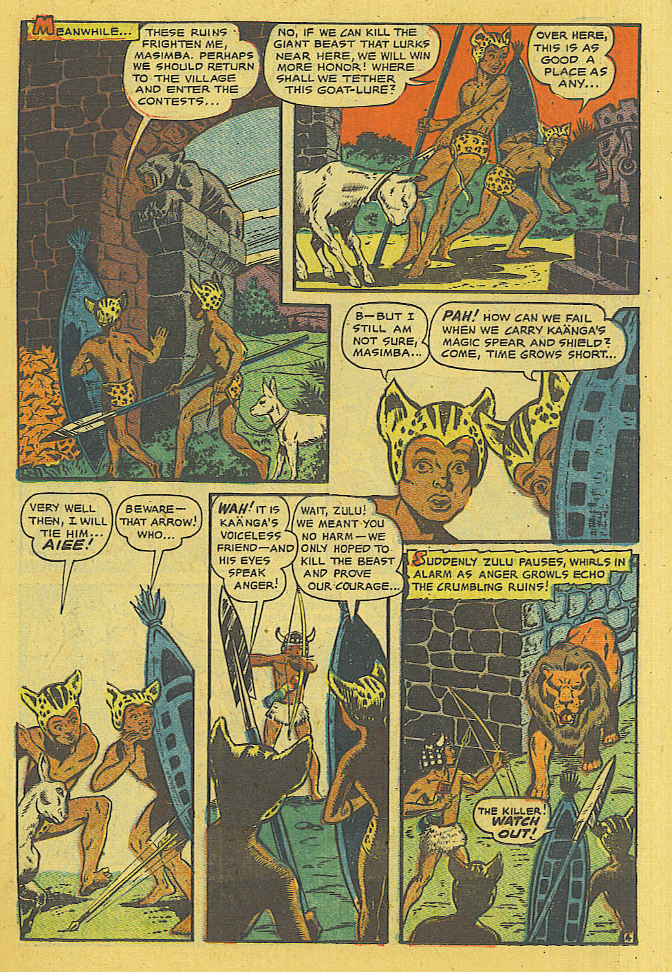 Read online Sheena, Queen of the Jungle (1942) comic -  Issue #13 - 18