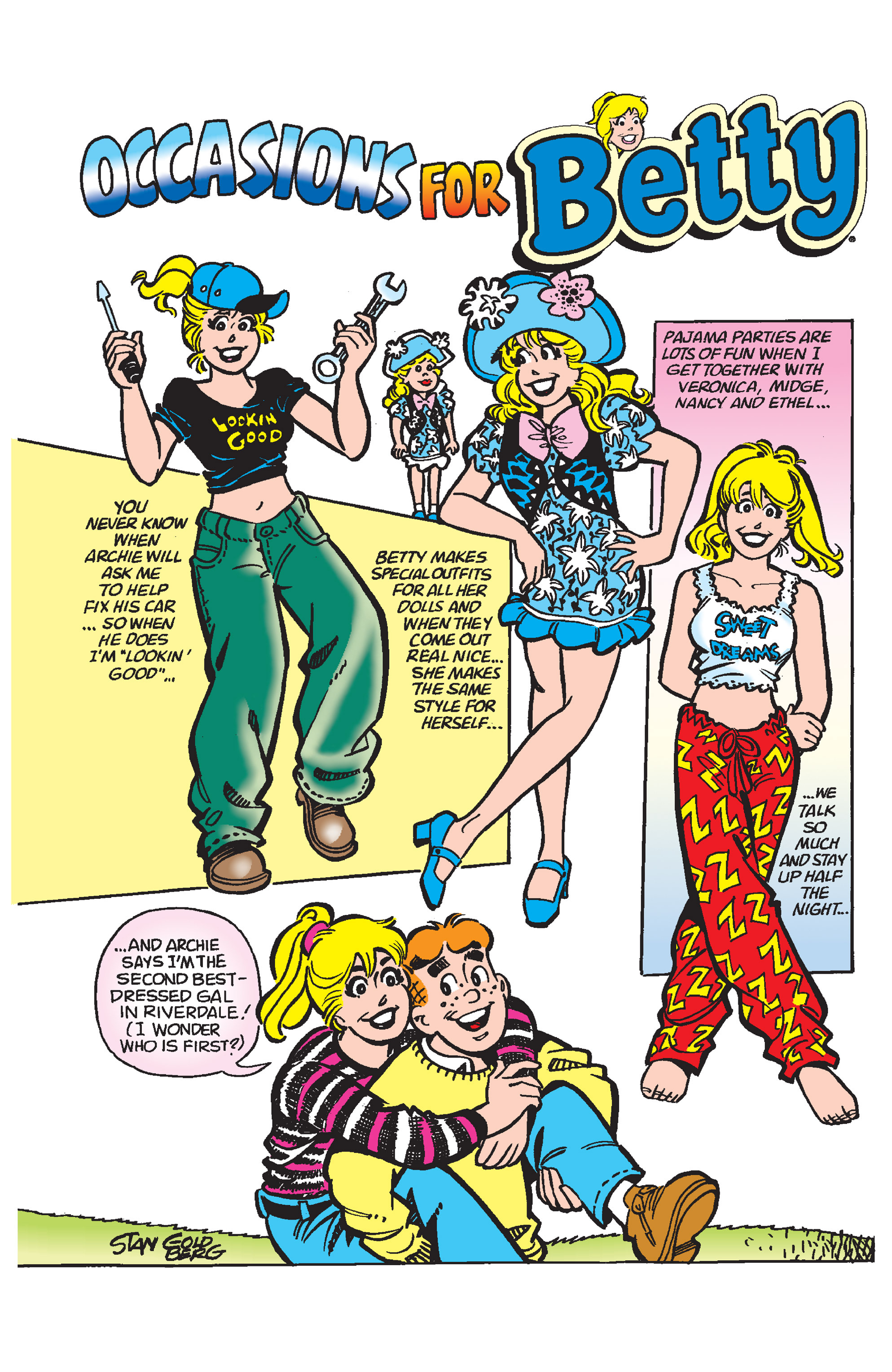 Read online Betty's Cool Fashions comic -  Issue # TPB - 74