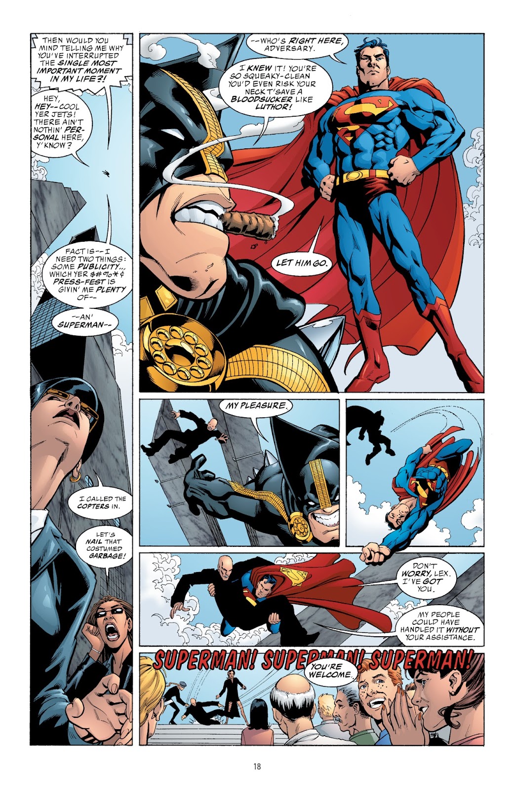 Superman: President Luthor issue TPB - Page 19