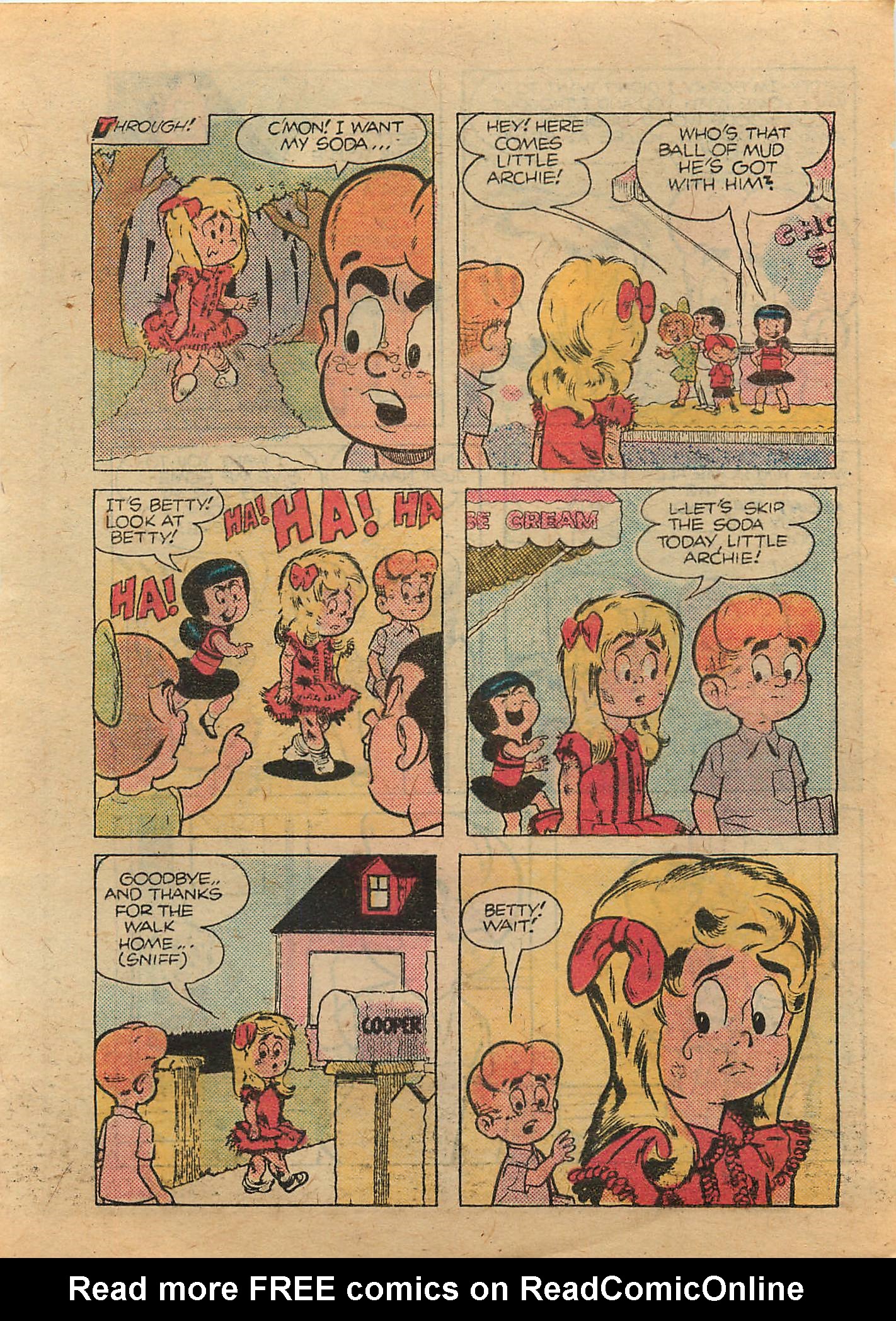 Read online Little Archie Comics Digest Magazine comic -  Issue #1 - 42