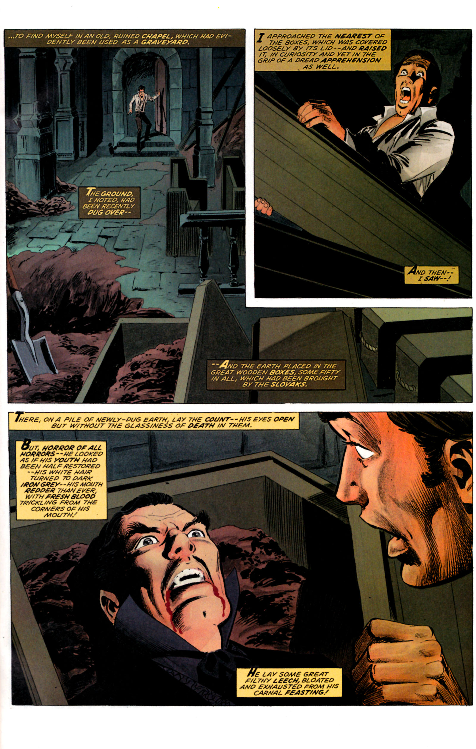 Read online Dracula comic -  Issue #1 - 45