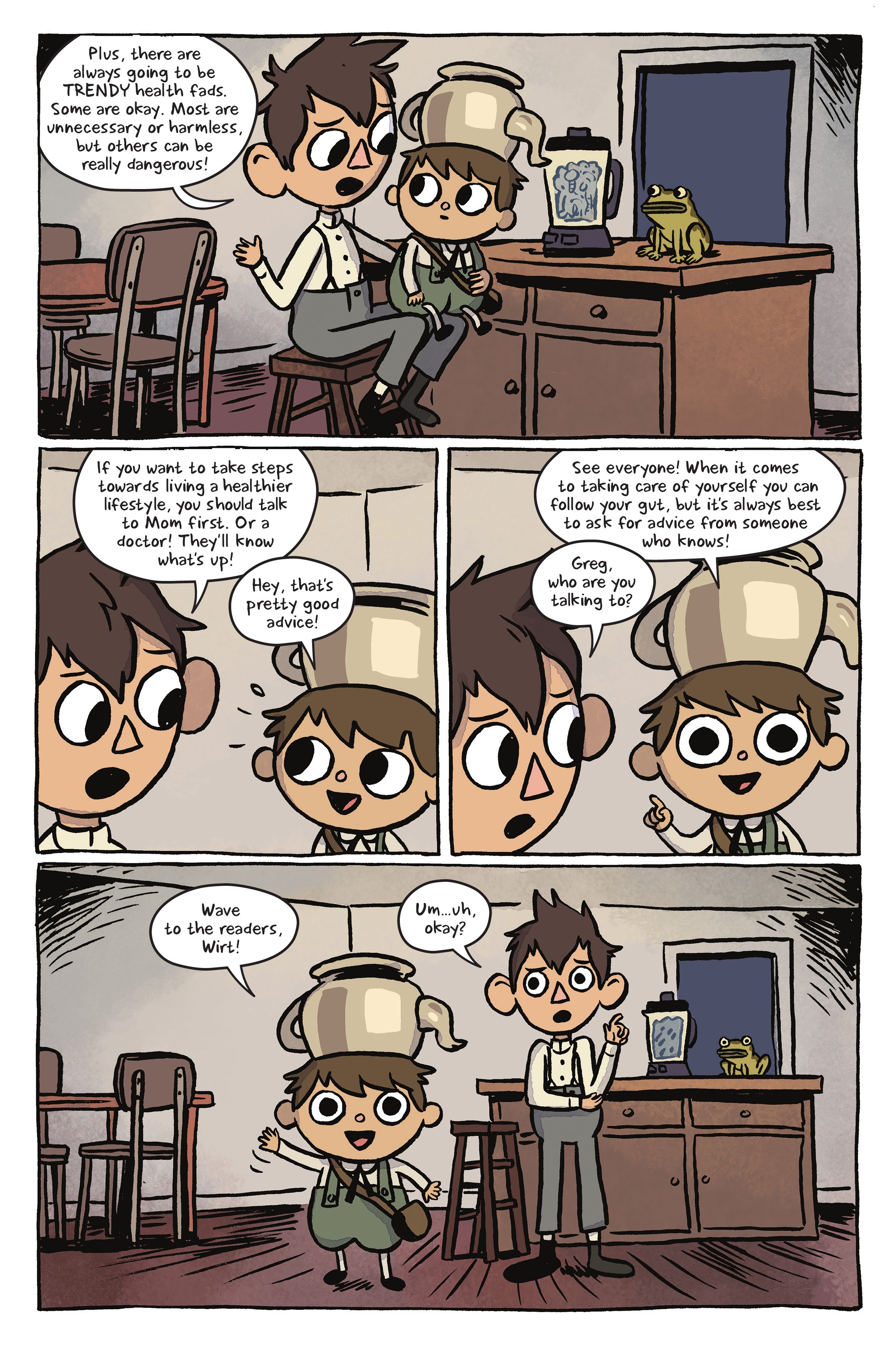 Read online Over the Garden Wall: Benevolent Sisters of Charity comic -  Issue # TPB - 136