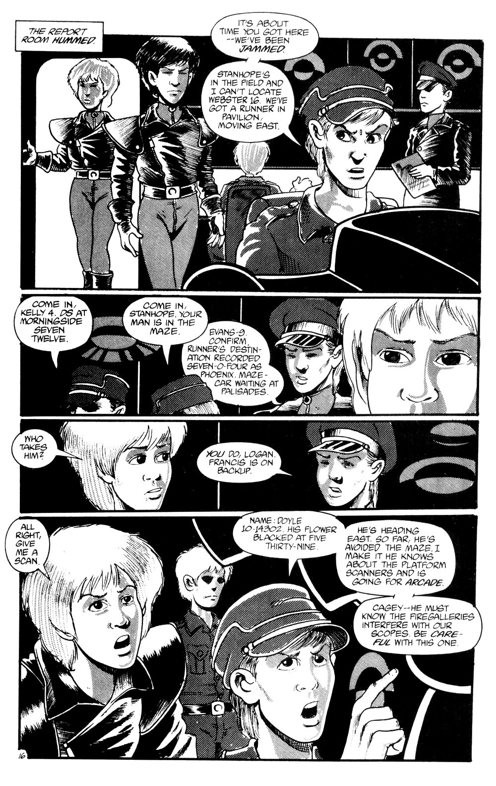 Read online Logan's Run (1990) comic -  Issue #1 - 18