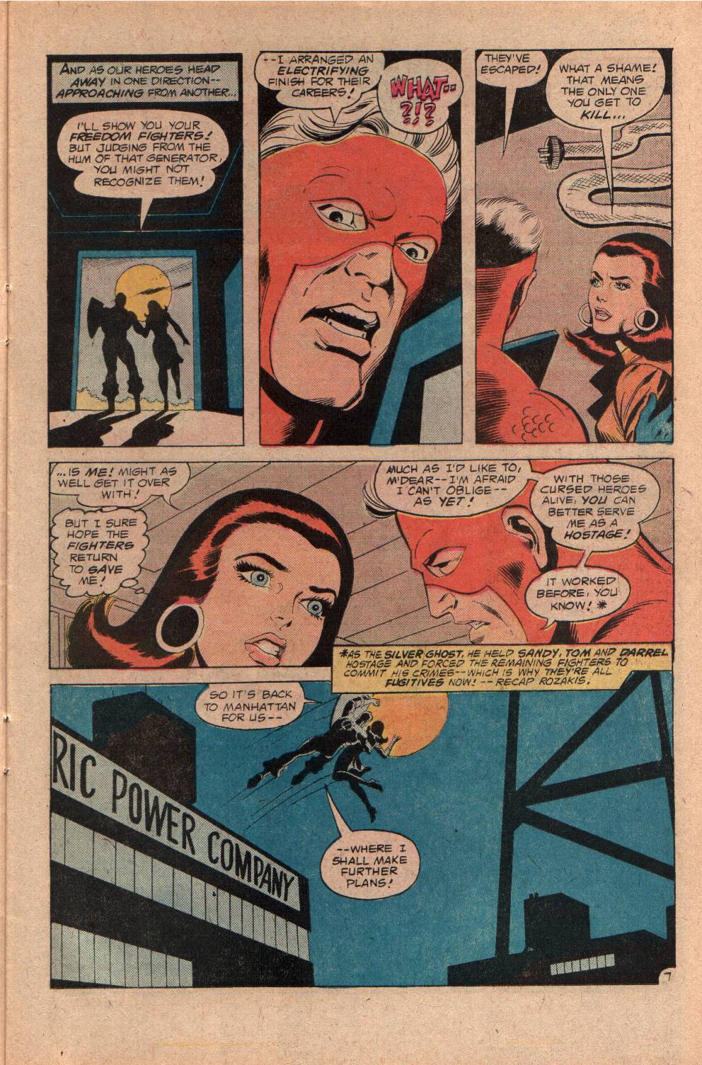 Read online Freedom Fighters (1976) comic -  Issue #9 - 11