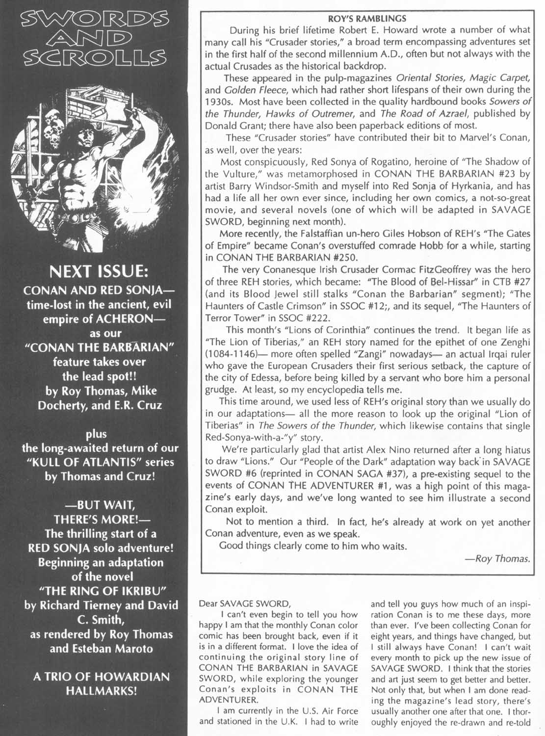 Read online The Savage Sword Of Conan comic -  Issue #228 - 64