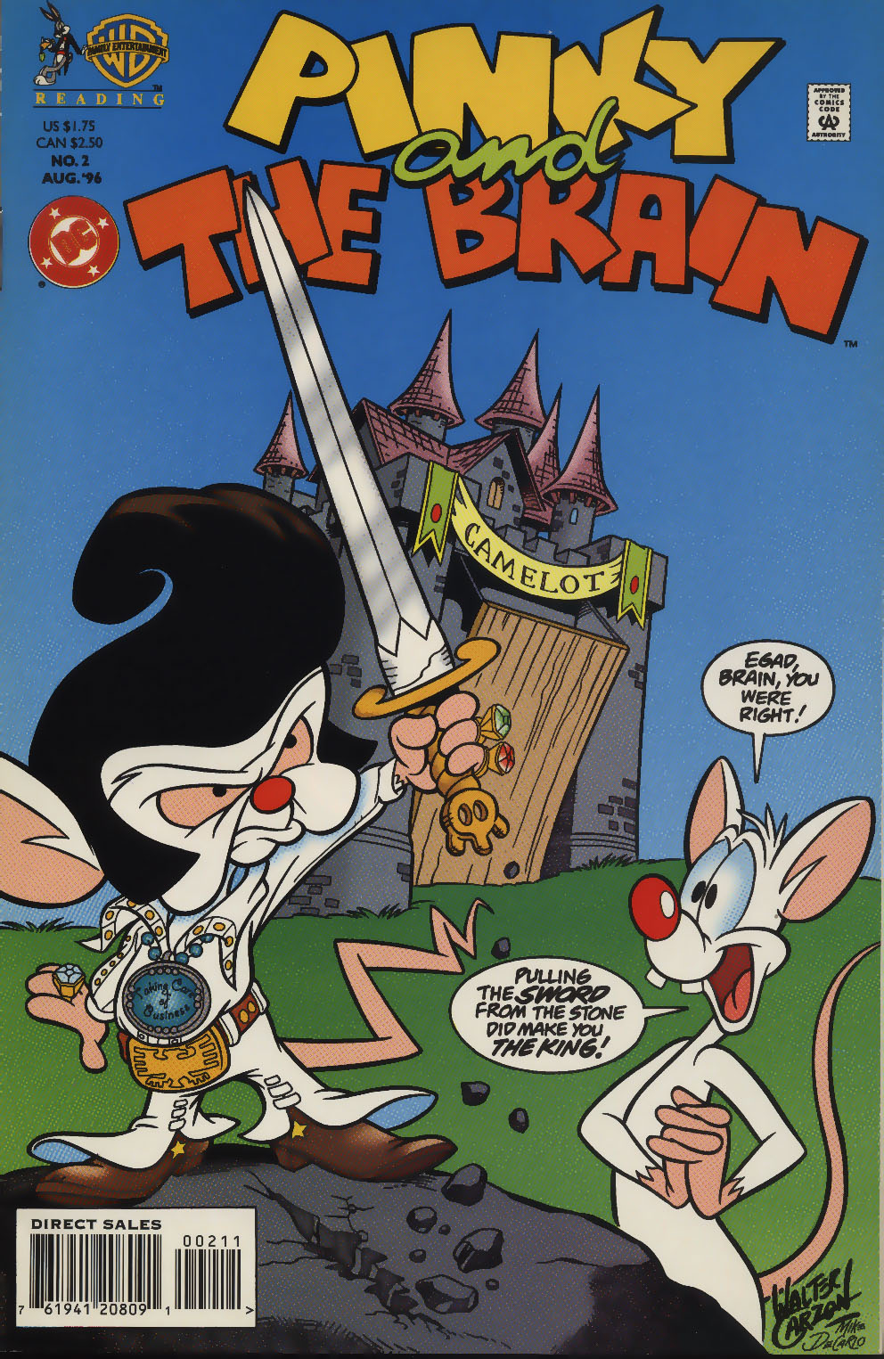 Read online Pinky and The Brain comic -  Issue #2 - 1