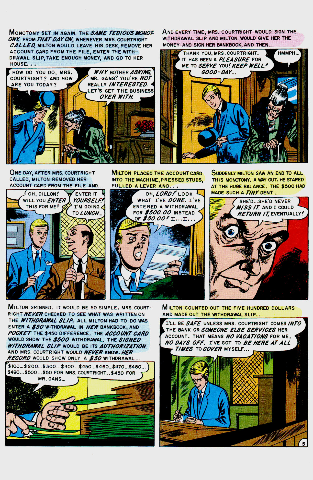 Read online Crime SuspenStories comic -  Issue #22 - 15
