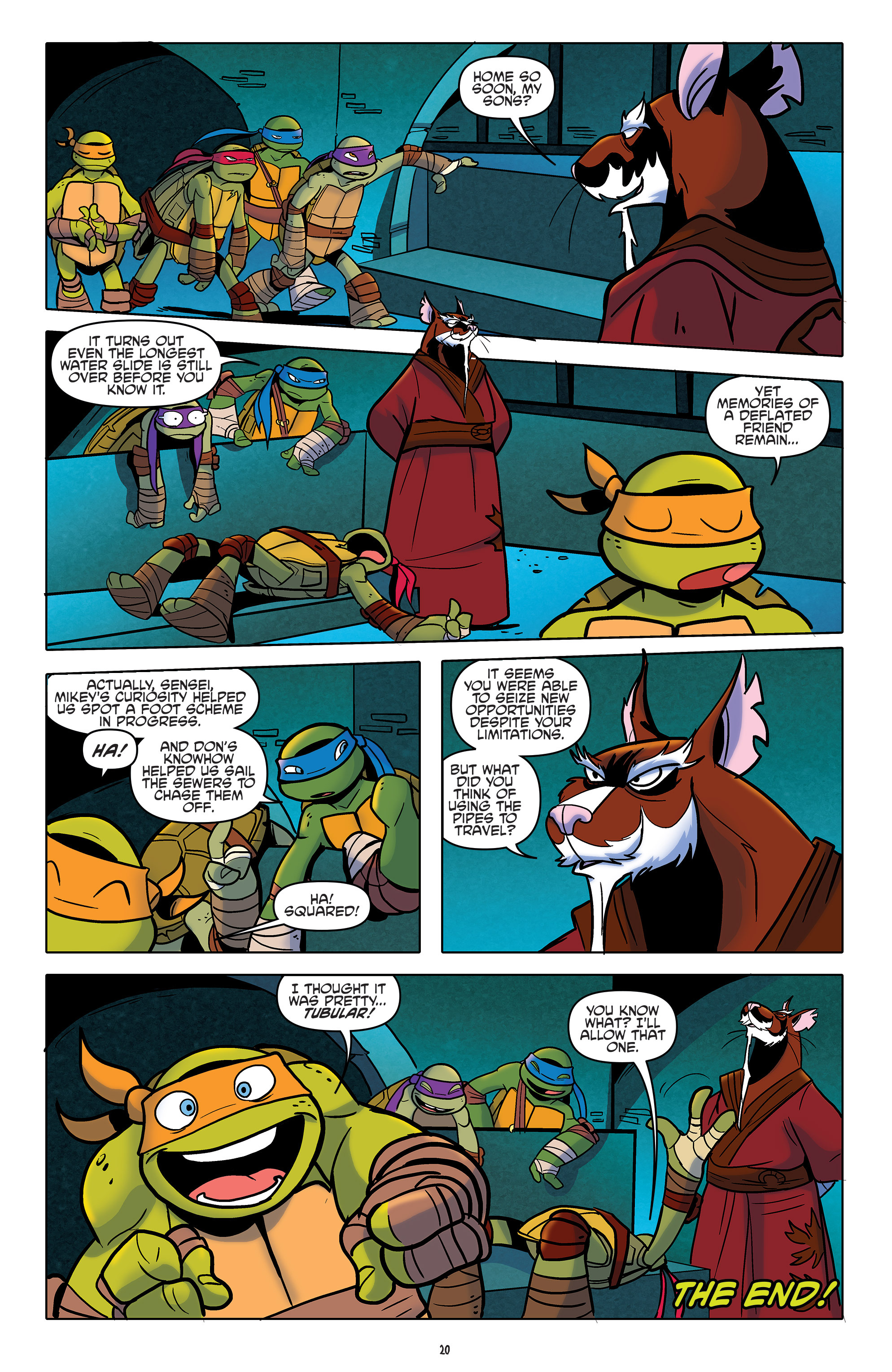 Read online Teenage Mutant Ninja Turtles New Animated Adventures comic -  Issue #19 - 22