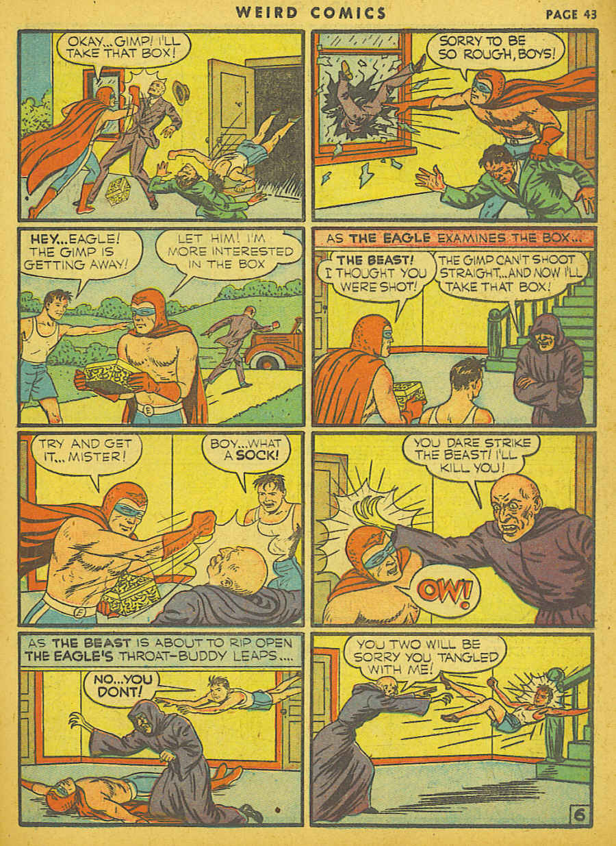 Read online Weird Comics comic -  Issue #9 - 41