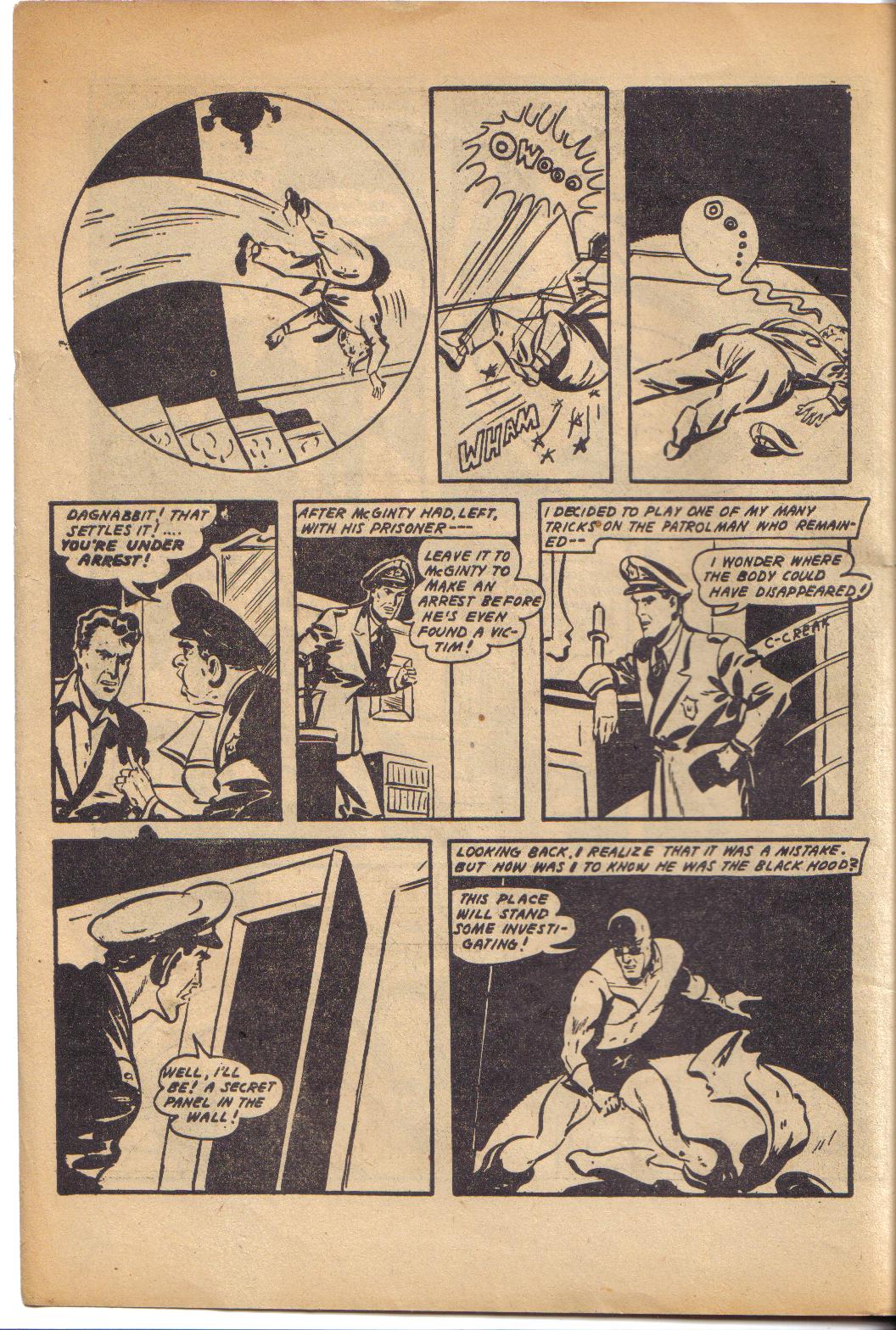 Read online The Black Hood (1947) comic -  Issue # Full - 8