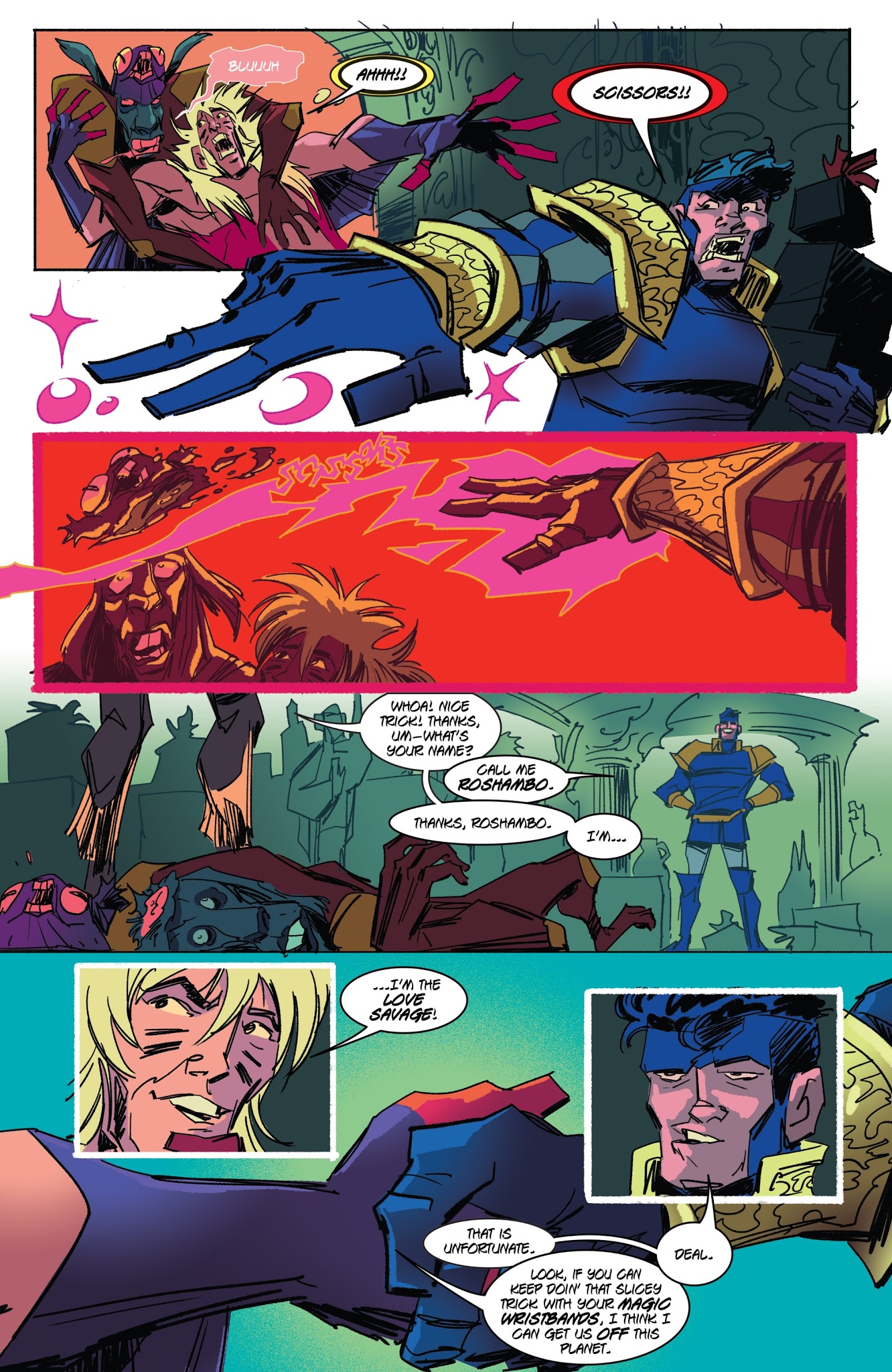 Read online Cosmic Scoundrels comic -  Issue #4 - 21