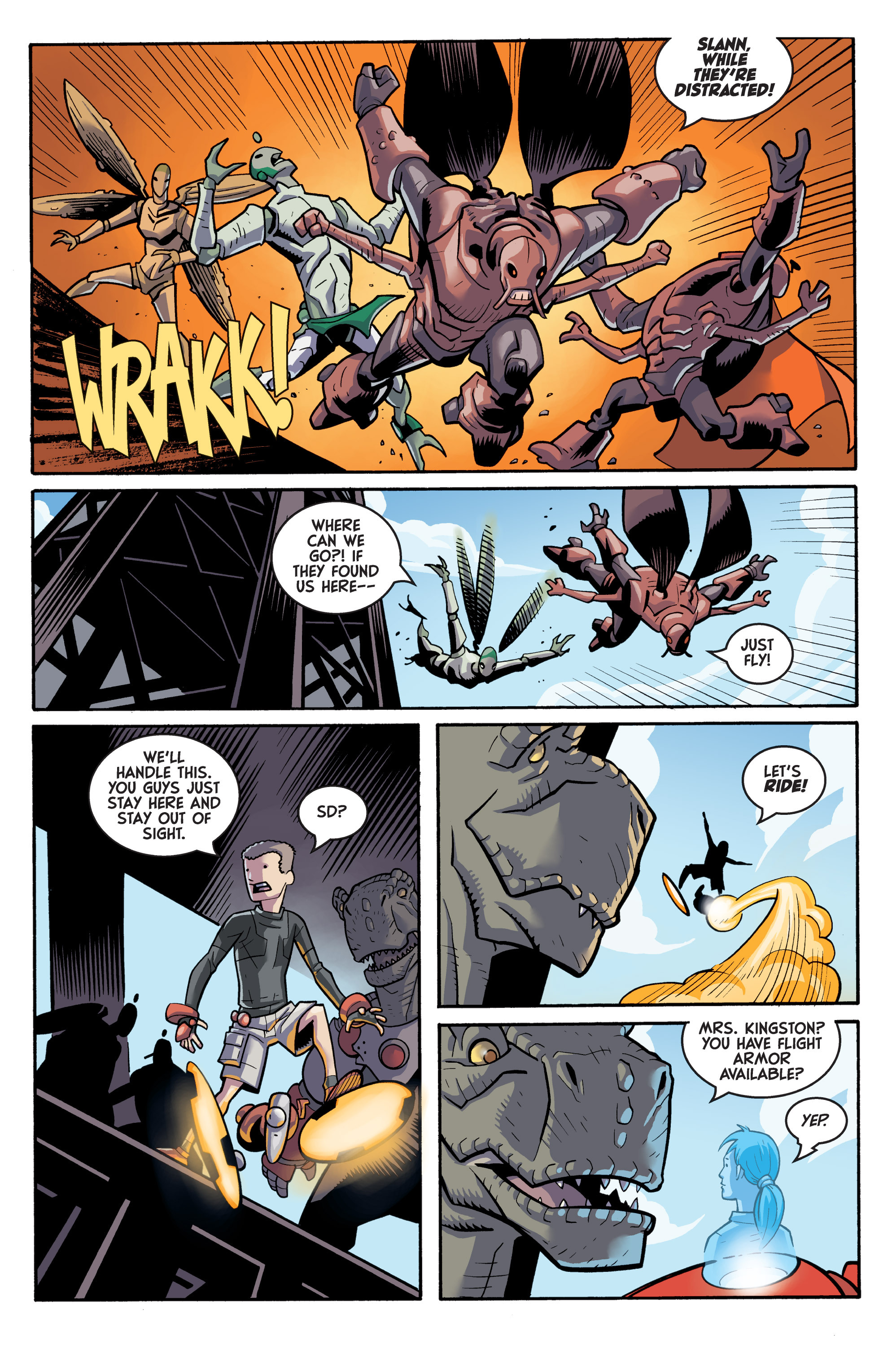 Read online Super Dinosaur (2011) comic -  Issue #17 - 7