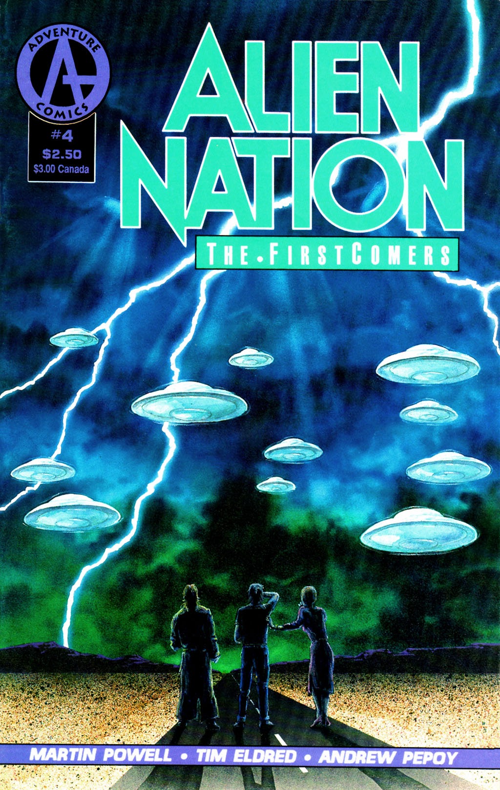 Read online Alien Nation: The First Comers comic -  Issue #4 - 2