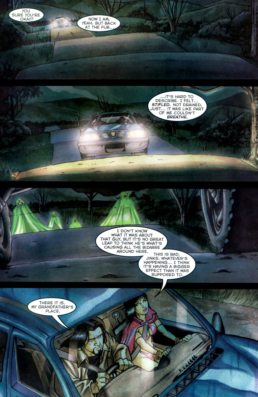 Read online Vampirella (2001) comic -  Issue #22 - 12