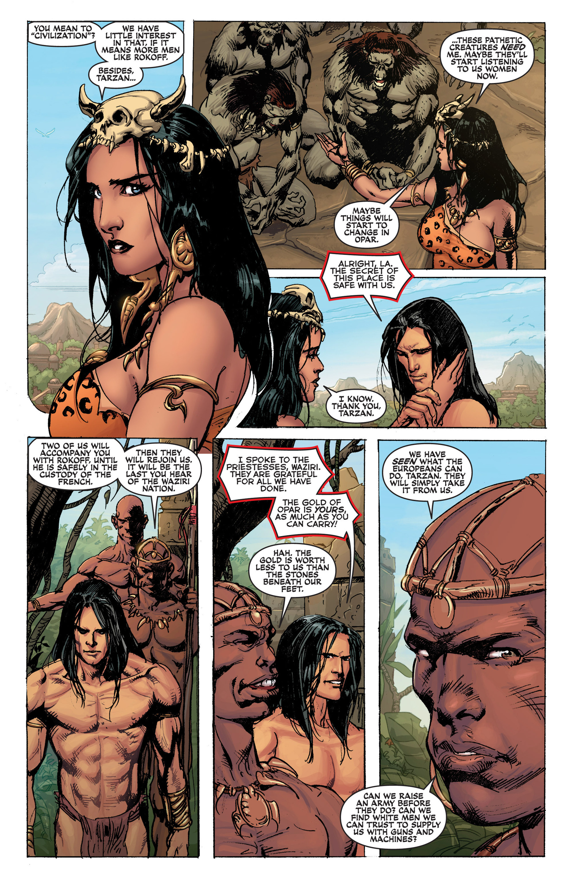 Read online Lord Of The Jungle (2012) comic -  Issue #14 - 22