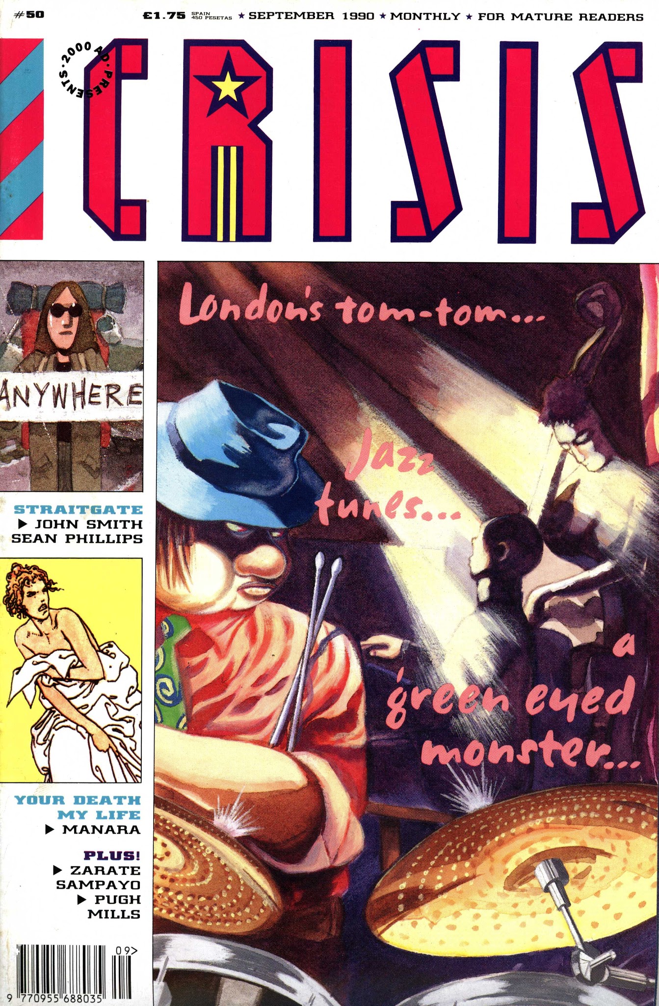Read online Crisis comic -  Issue #50 - 1
