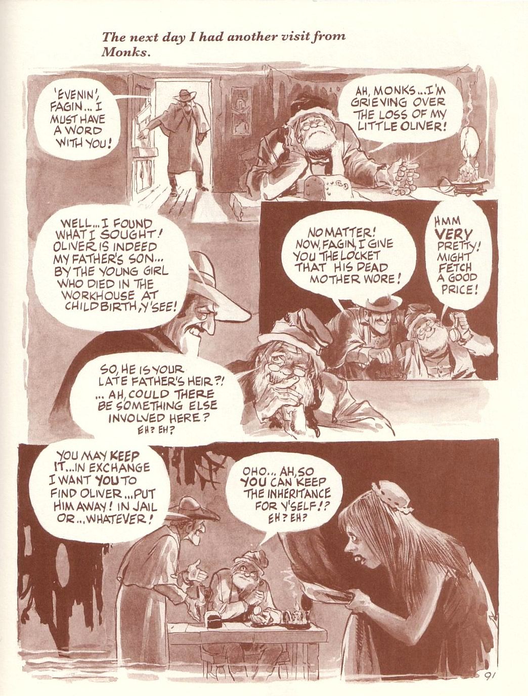 Read online Fagin the Jew comic -  Issue # TPB - 92