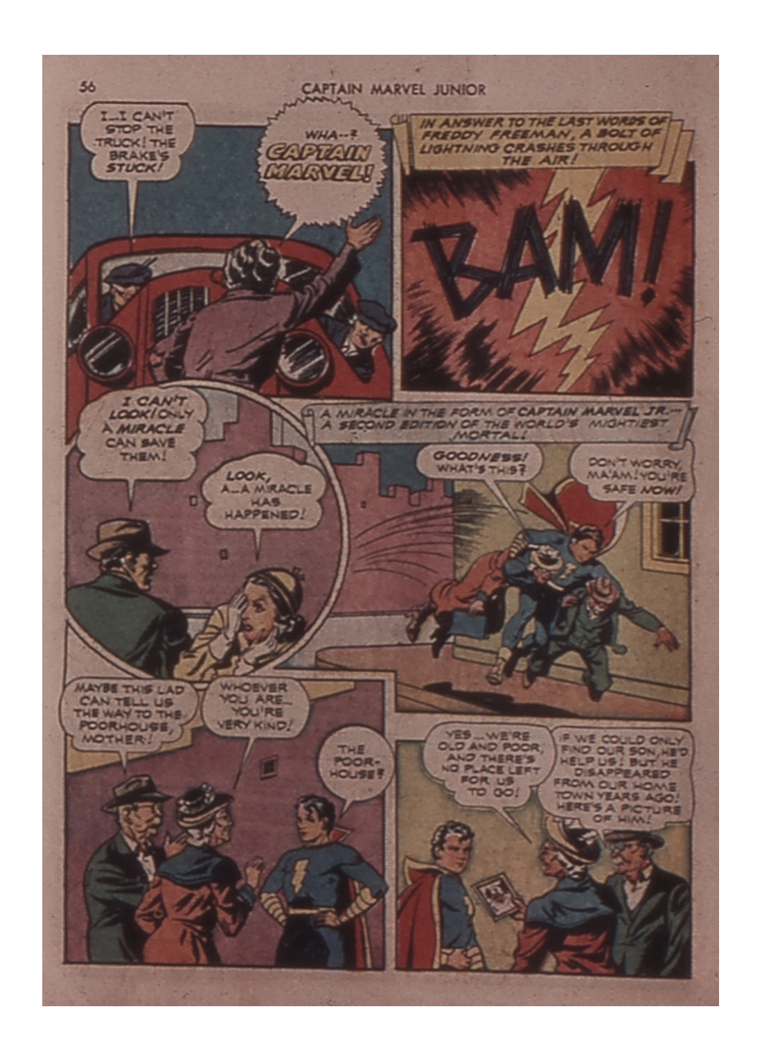 Read online Captain Marvel, Jr. comic -  Issue #1 - 56