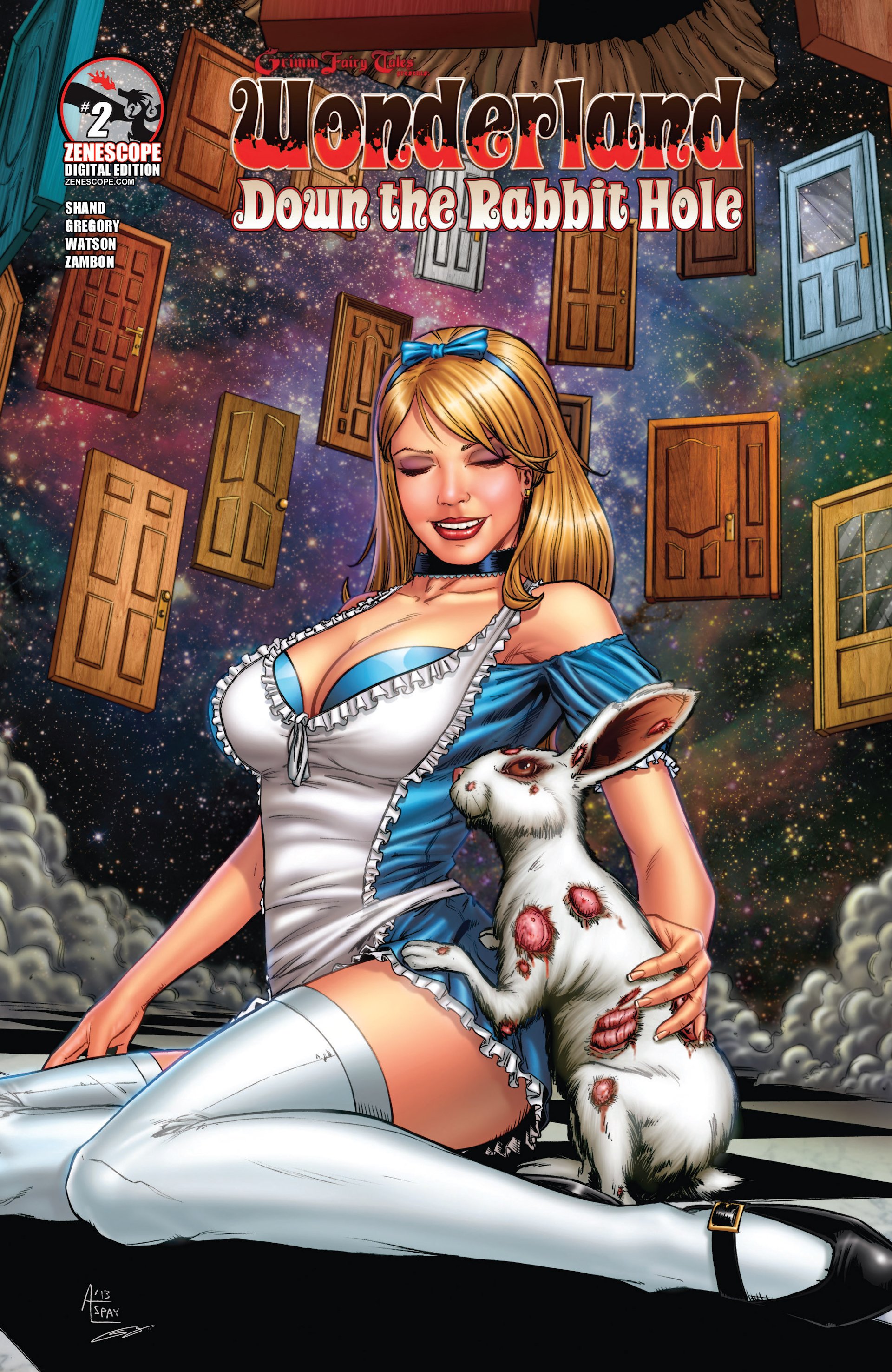 Read online Grimm Fairy Tales presents Wonderland: Down the Rabbit Hole comic -  Issue #2 - 1