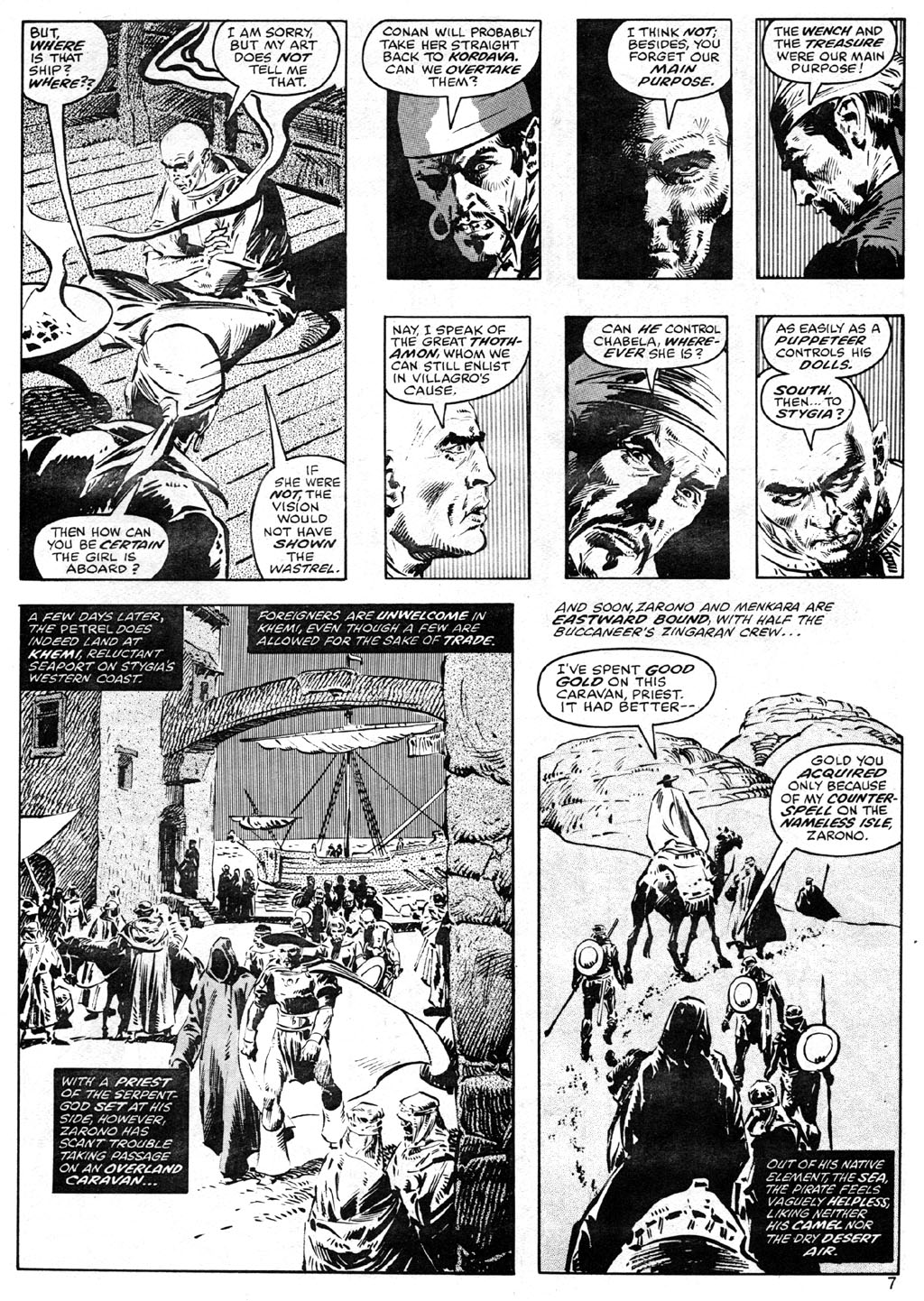 Read online The Savage Sword Of Conan comic -  Issue #41 - 7