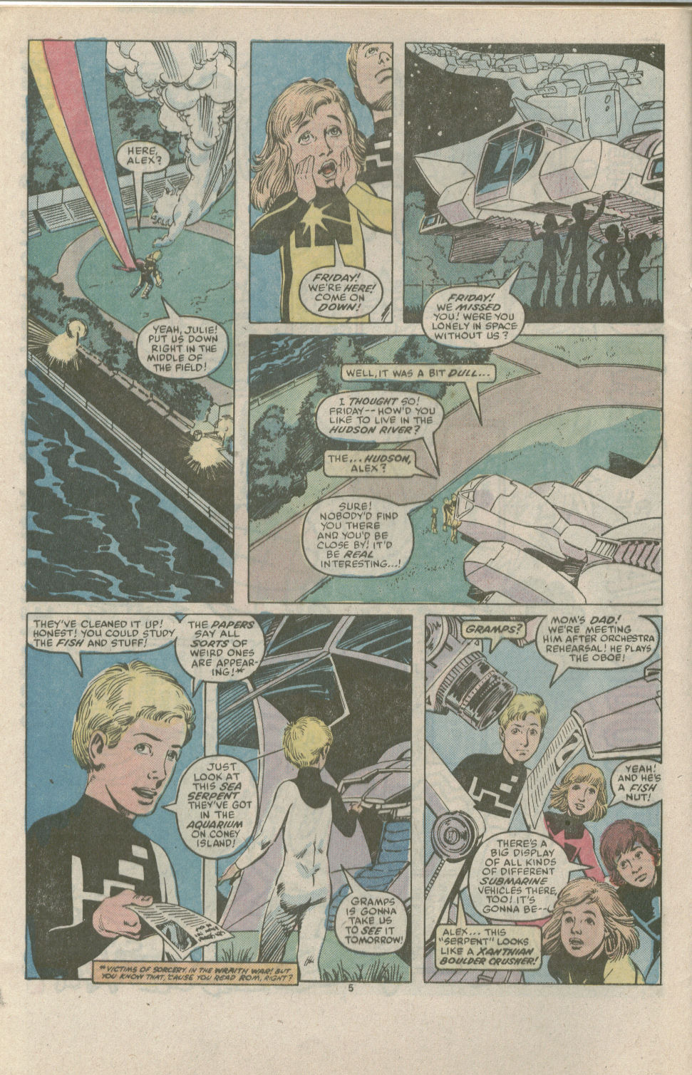 Read online Power Pack (1984) comic -  Issue #9 - 7