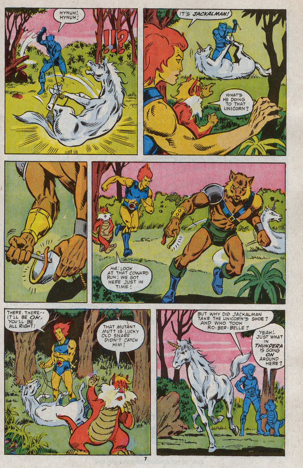 Read online ThunderCats (1985) comic -  Issue #19 - 11