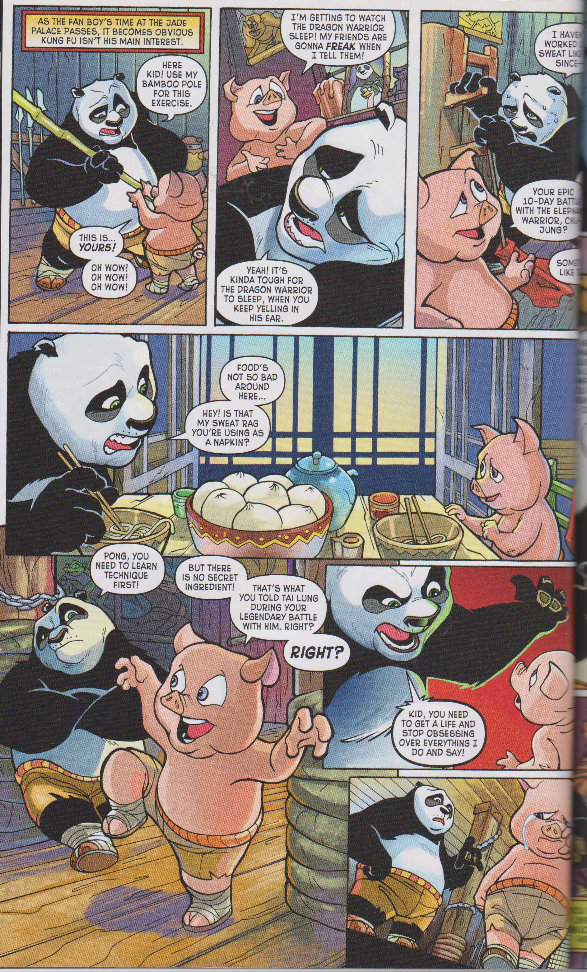 Read online Kung Fu Panda Everyone is Kung Fu Fighting comic -  Issue # TPB (Part 1) - 54