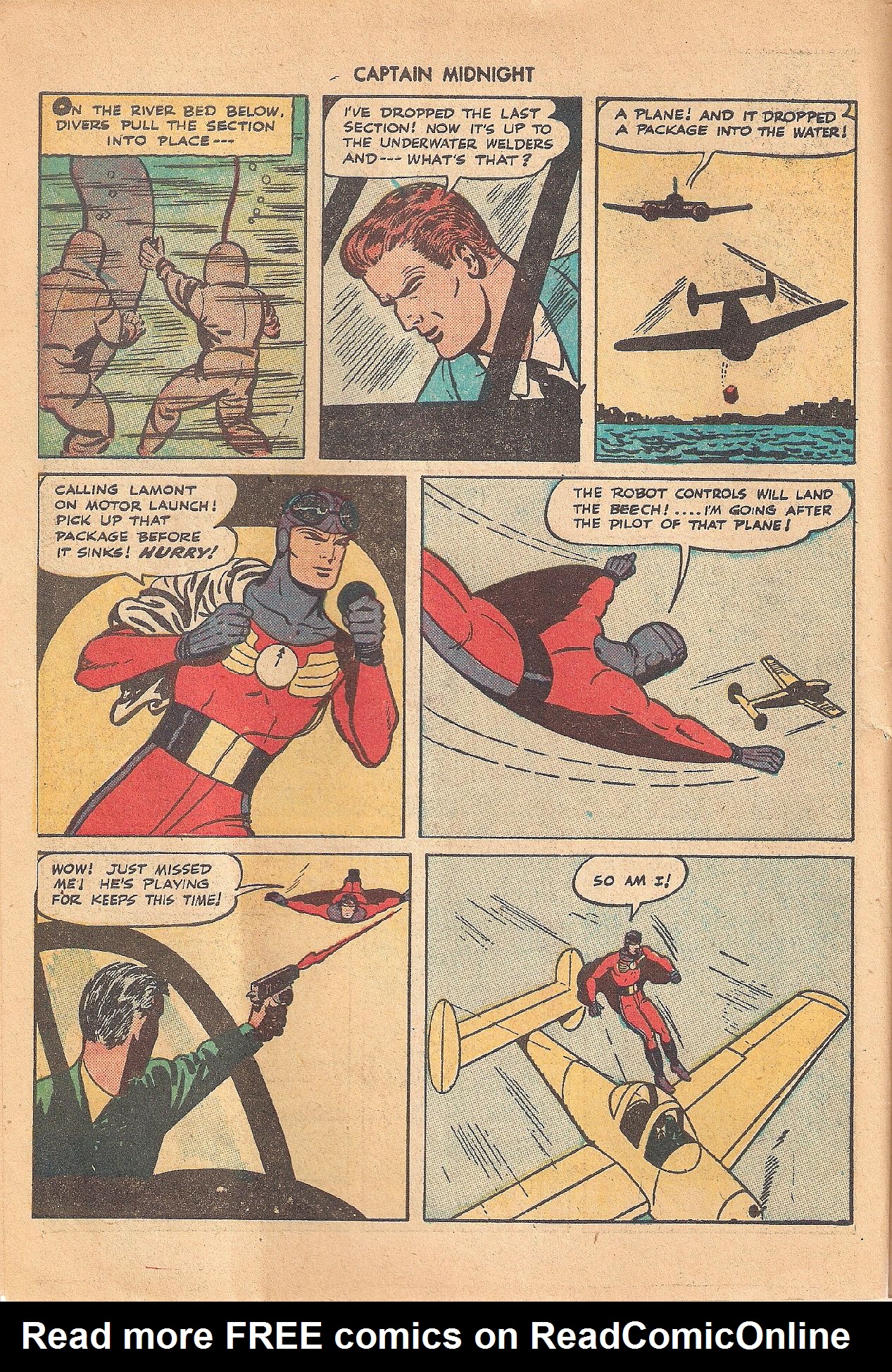 Read online Captain Midnight (1942) comic -  Issue #39 - 9