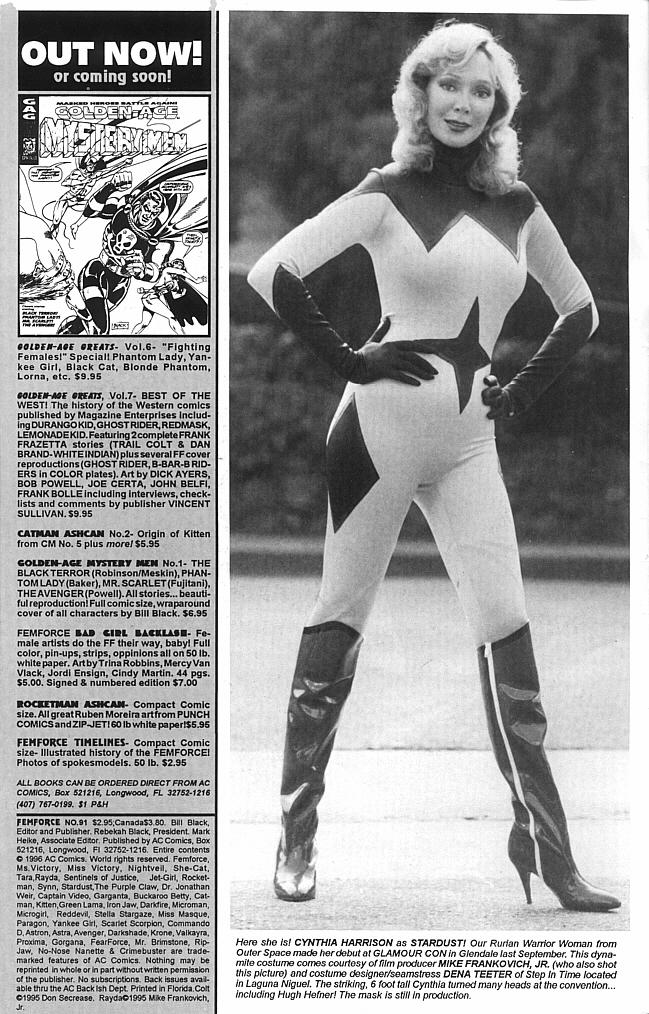 Read online Femforce comic -  Issue #91 - 2