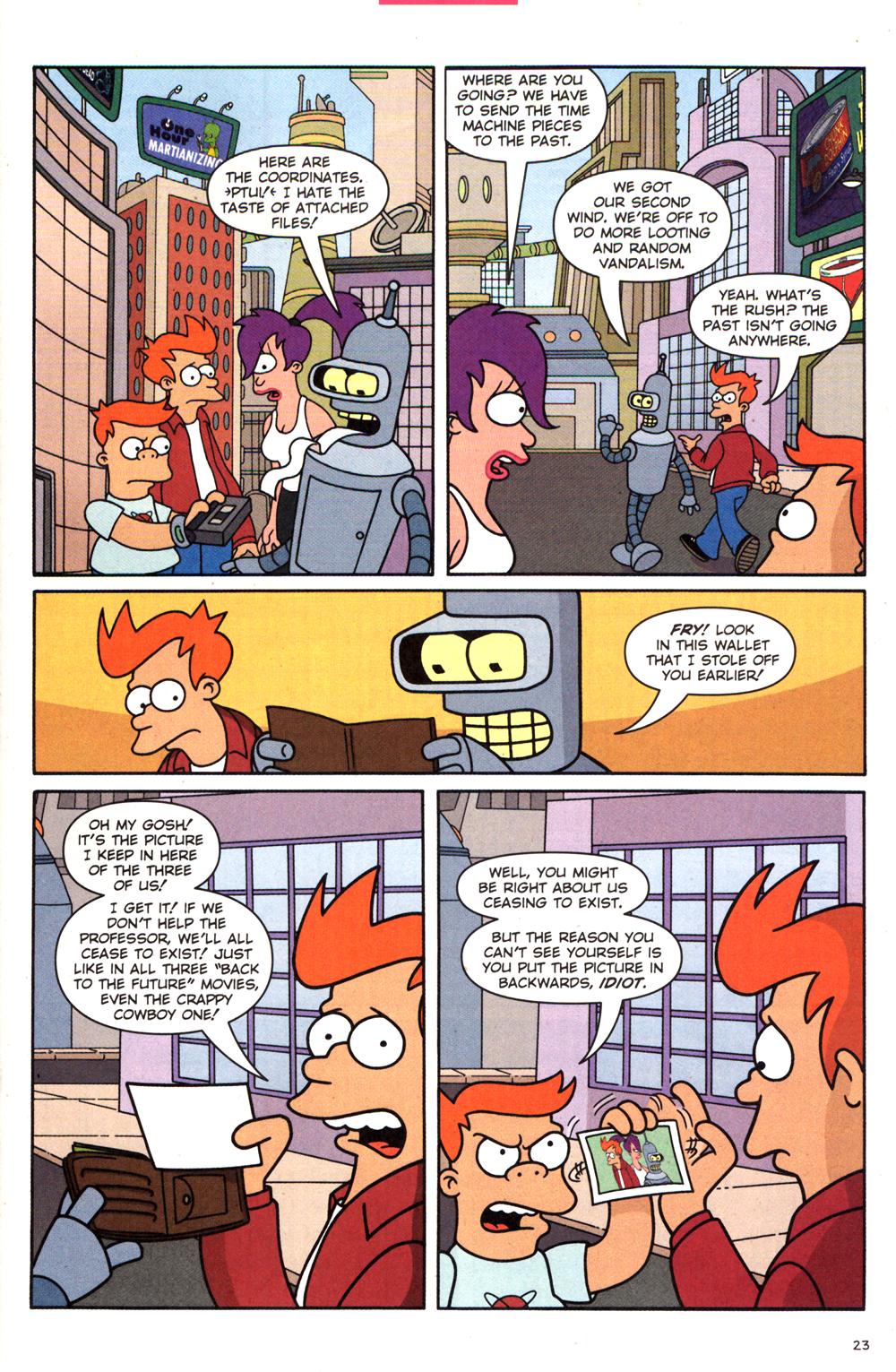 Read online Futurama Comics comic -  Issue #17 - 24