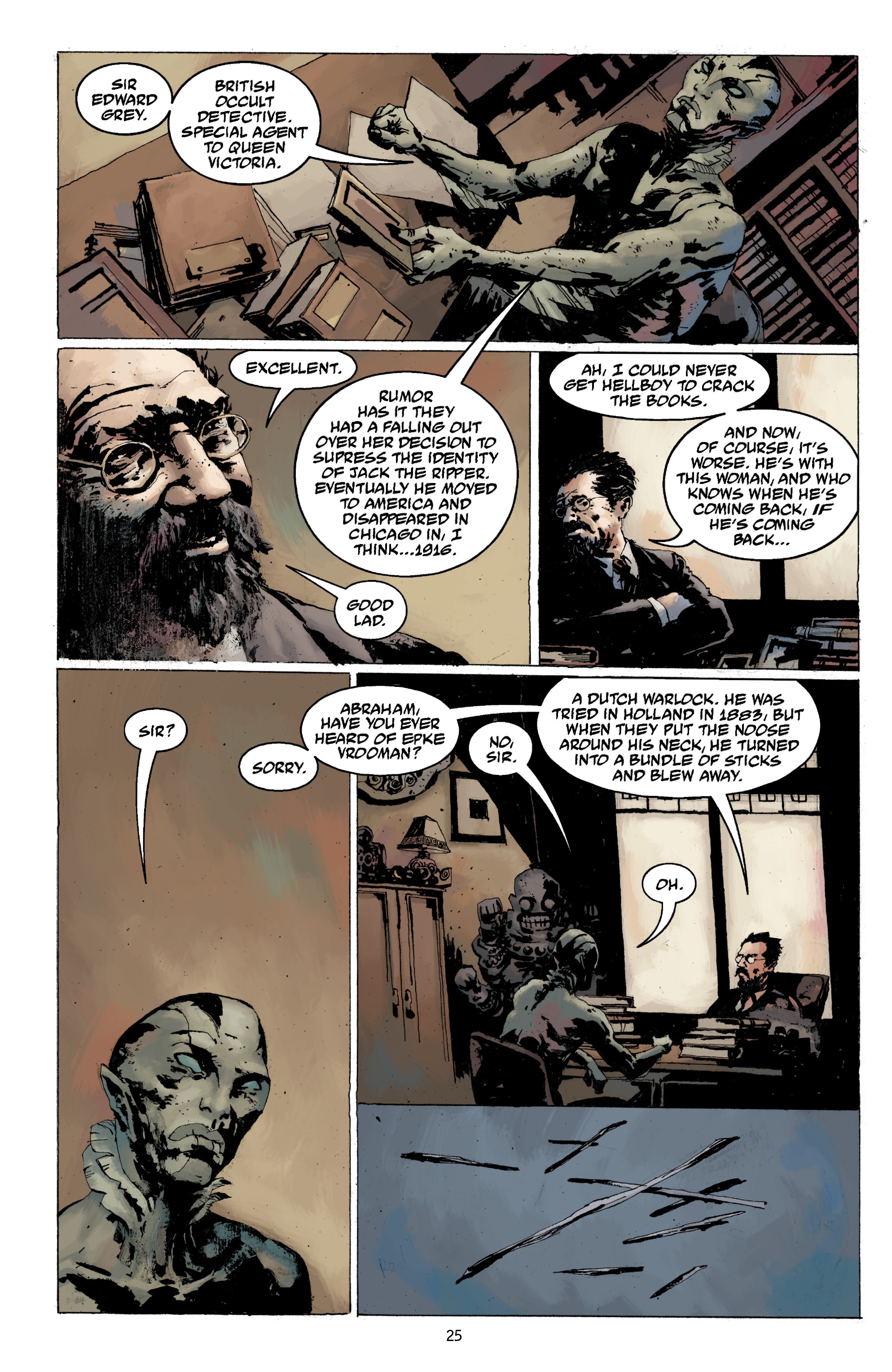 Read online Abe Sapien comic -  Issue # _TPB The Drowning and Other Stories (Part 1) - 25