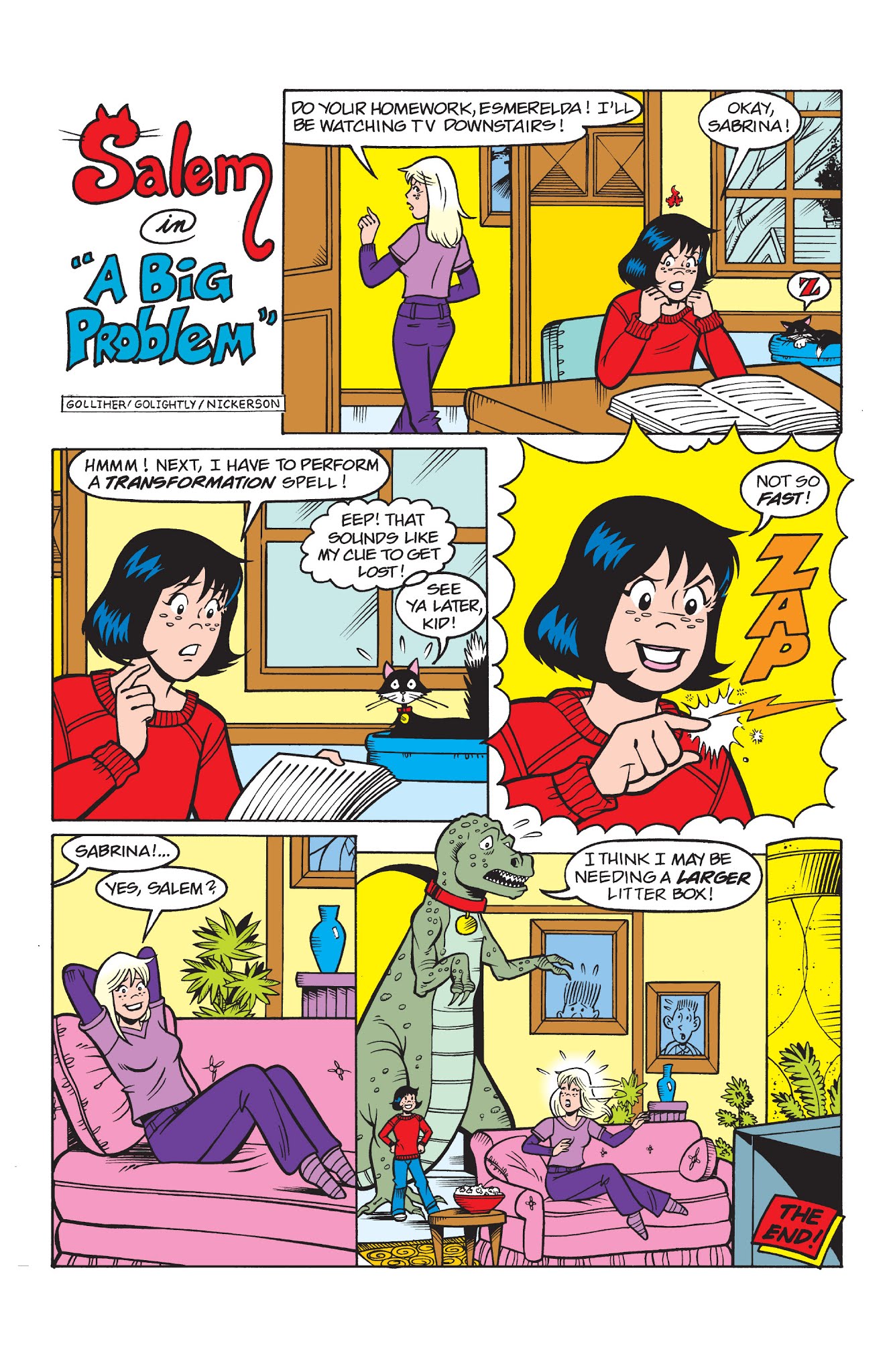 Read online Sabrina the Teenage Witch (2000) comic -  Issue #54 - 13