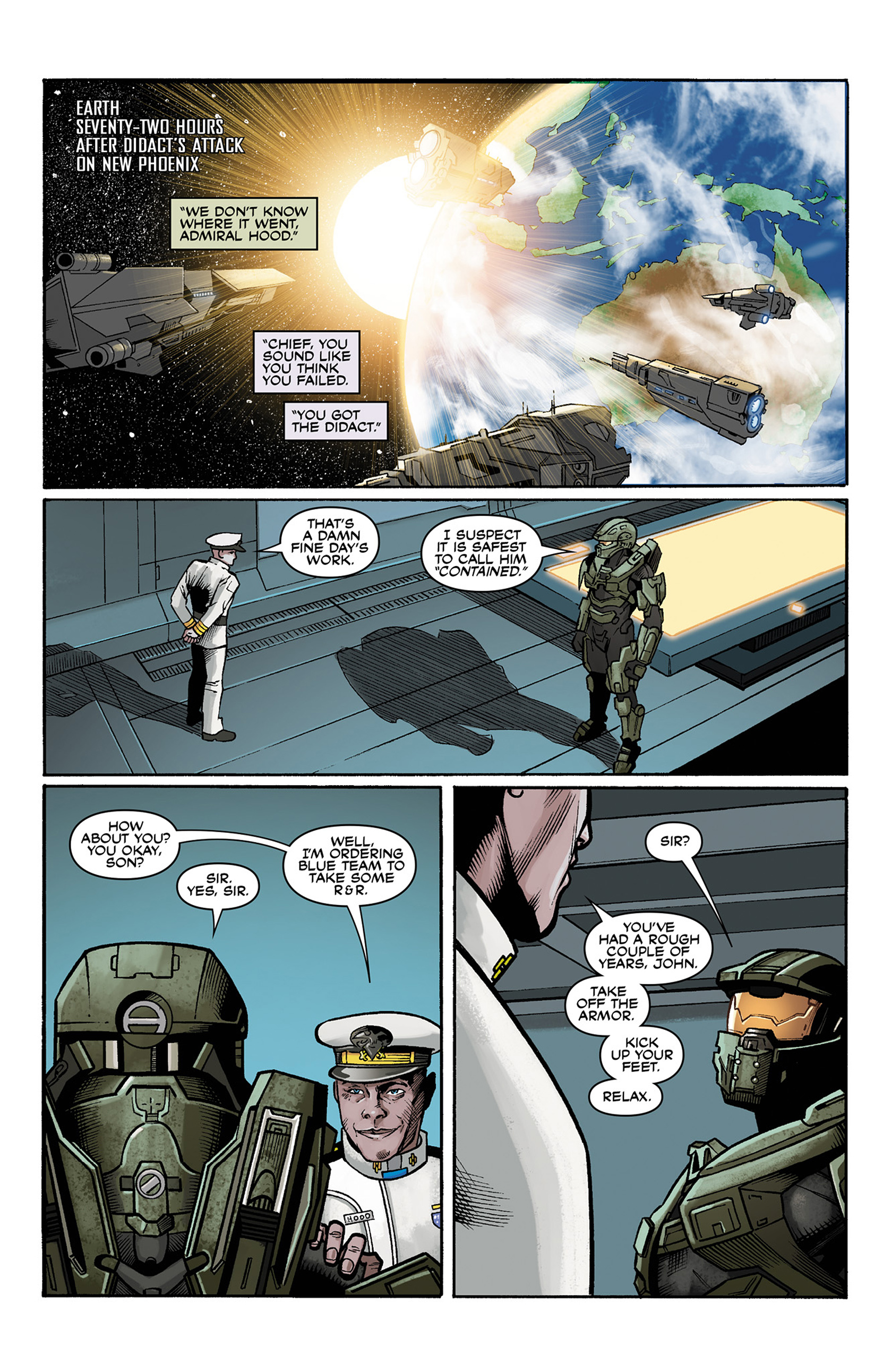 Read online Halo: Escalation comic -  Issue #10 - 22