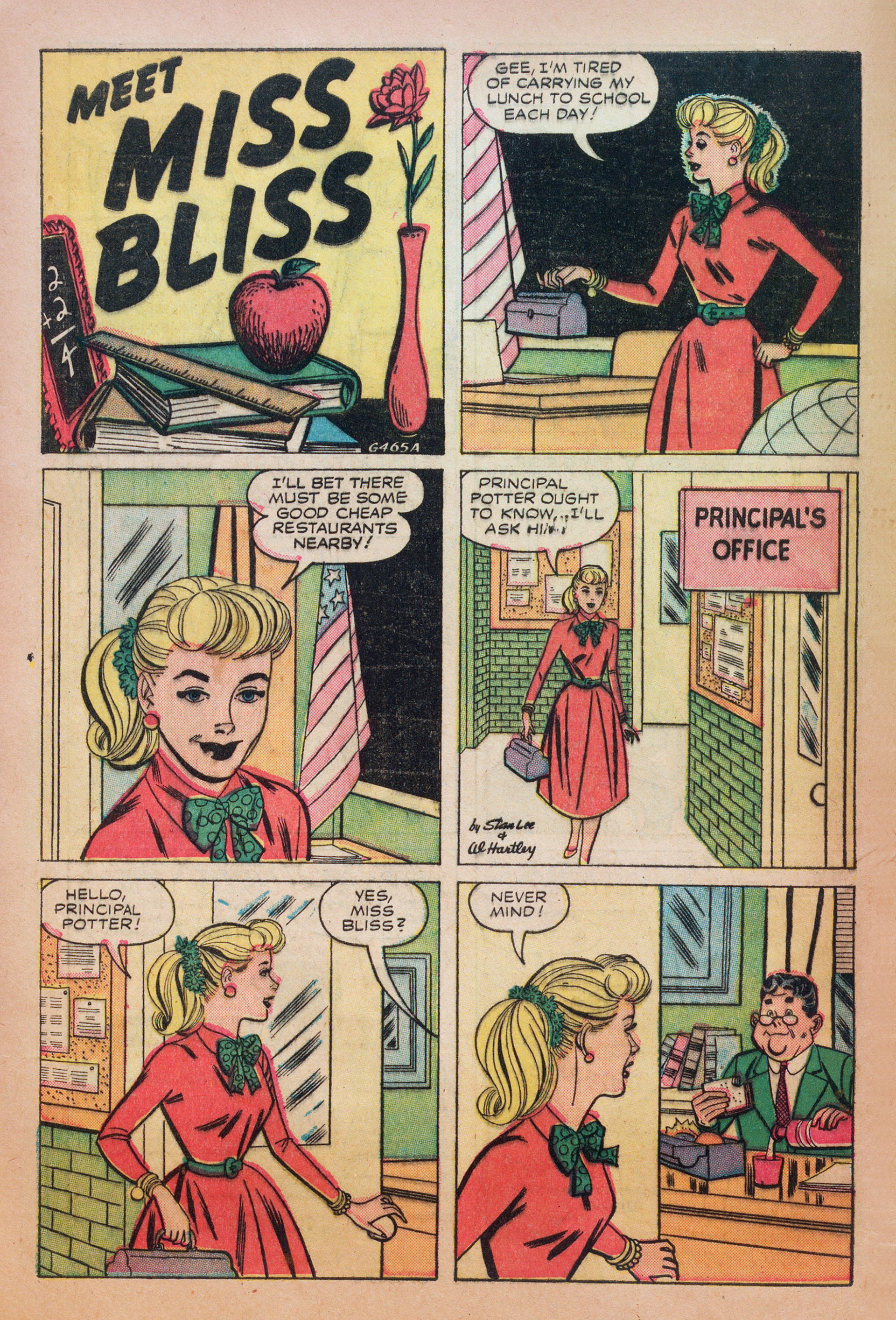 Read online Meet Miss Bliss comic -  Issue #3 - 8