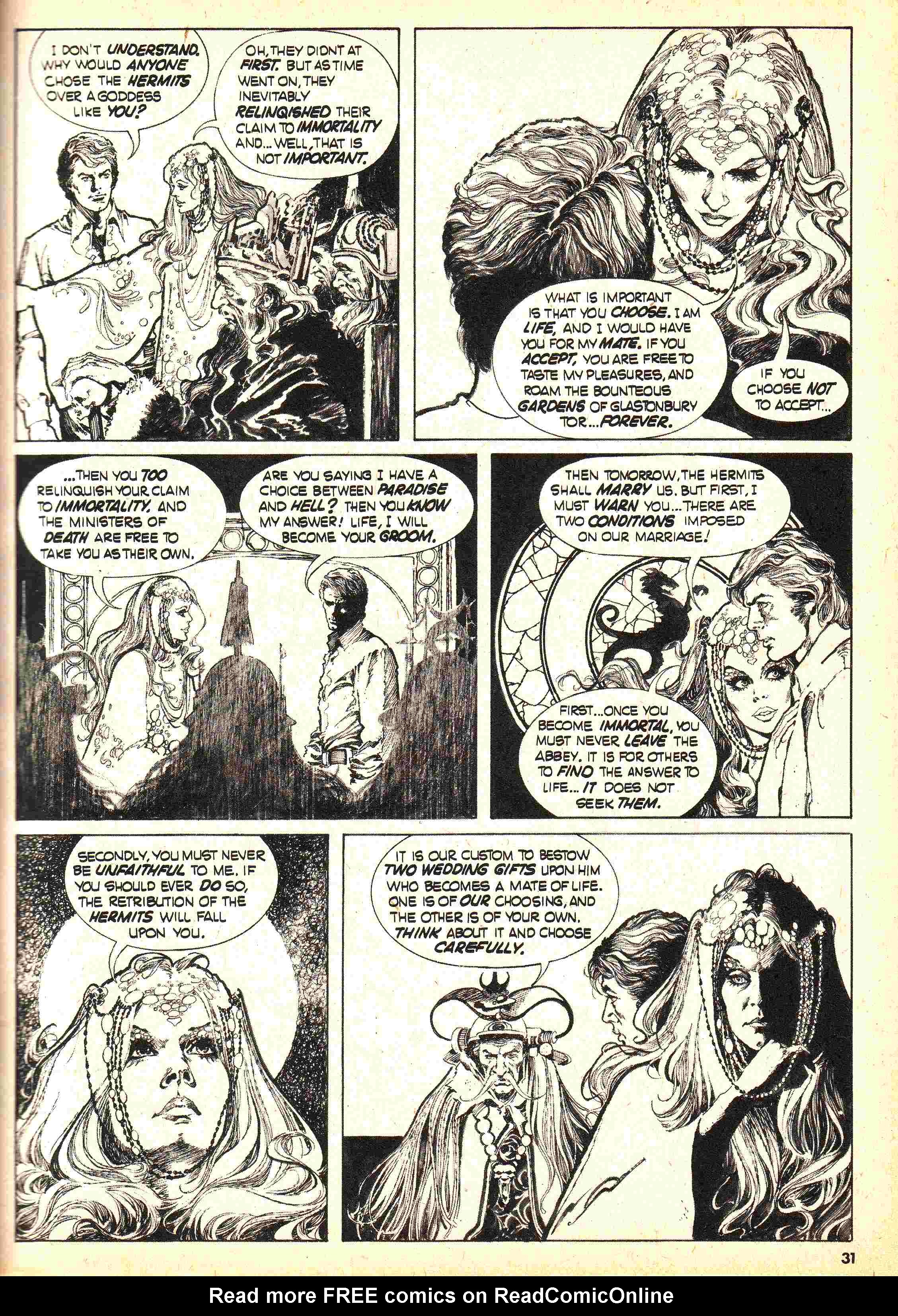 Read online Vampirella (1969) comic -  Issue #45 - 31