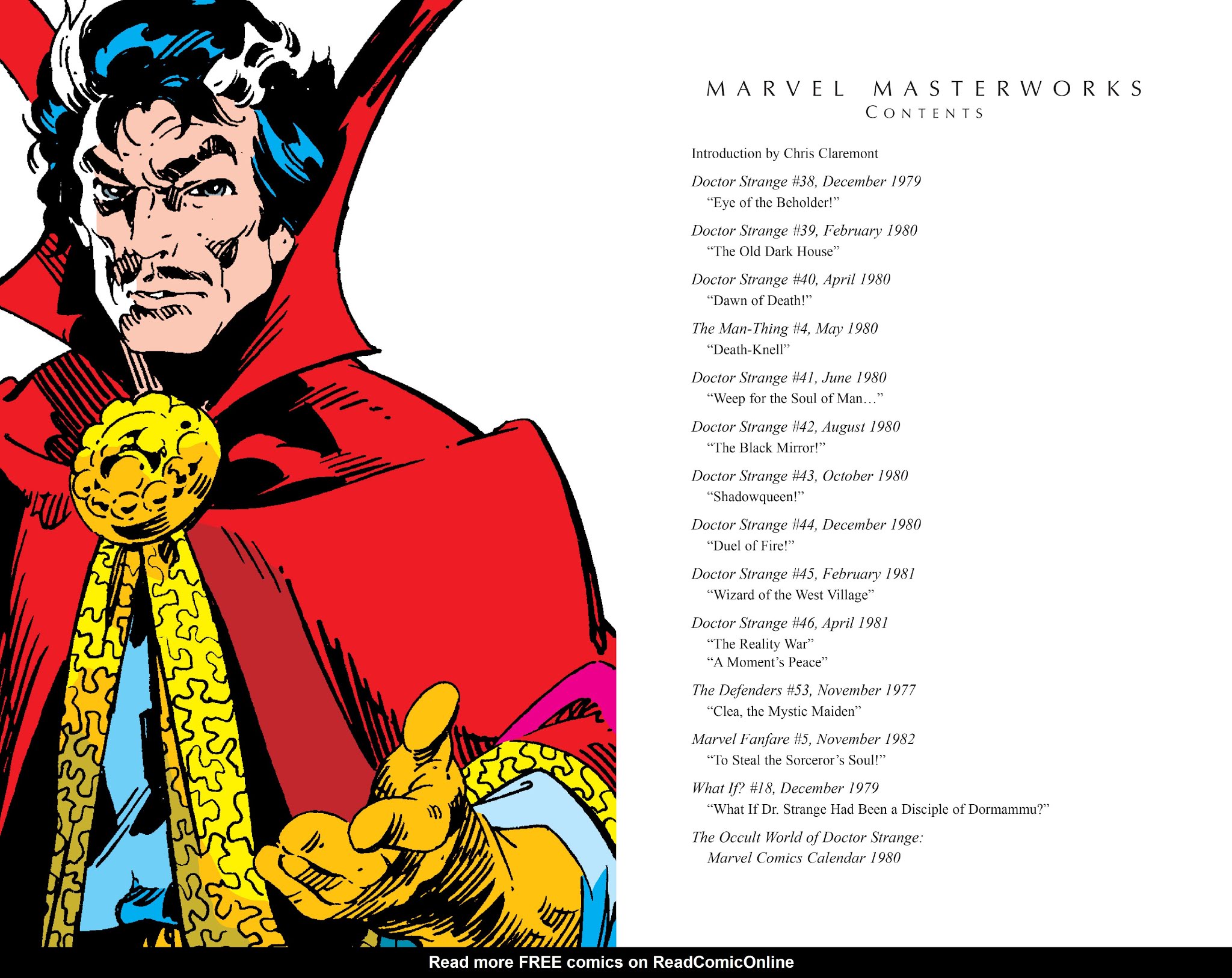 Read online Marvel Masterworks: Doctor Strange comic -  Issue # TPB 8 (Part 1) - 4
