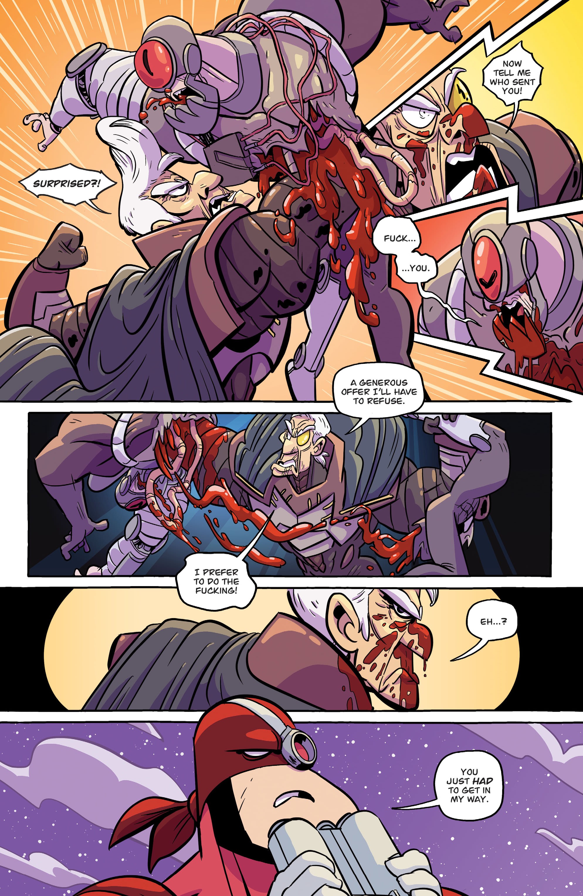 Read online Pretty Violent comic -  Issue #8 - 17
