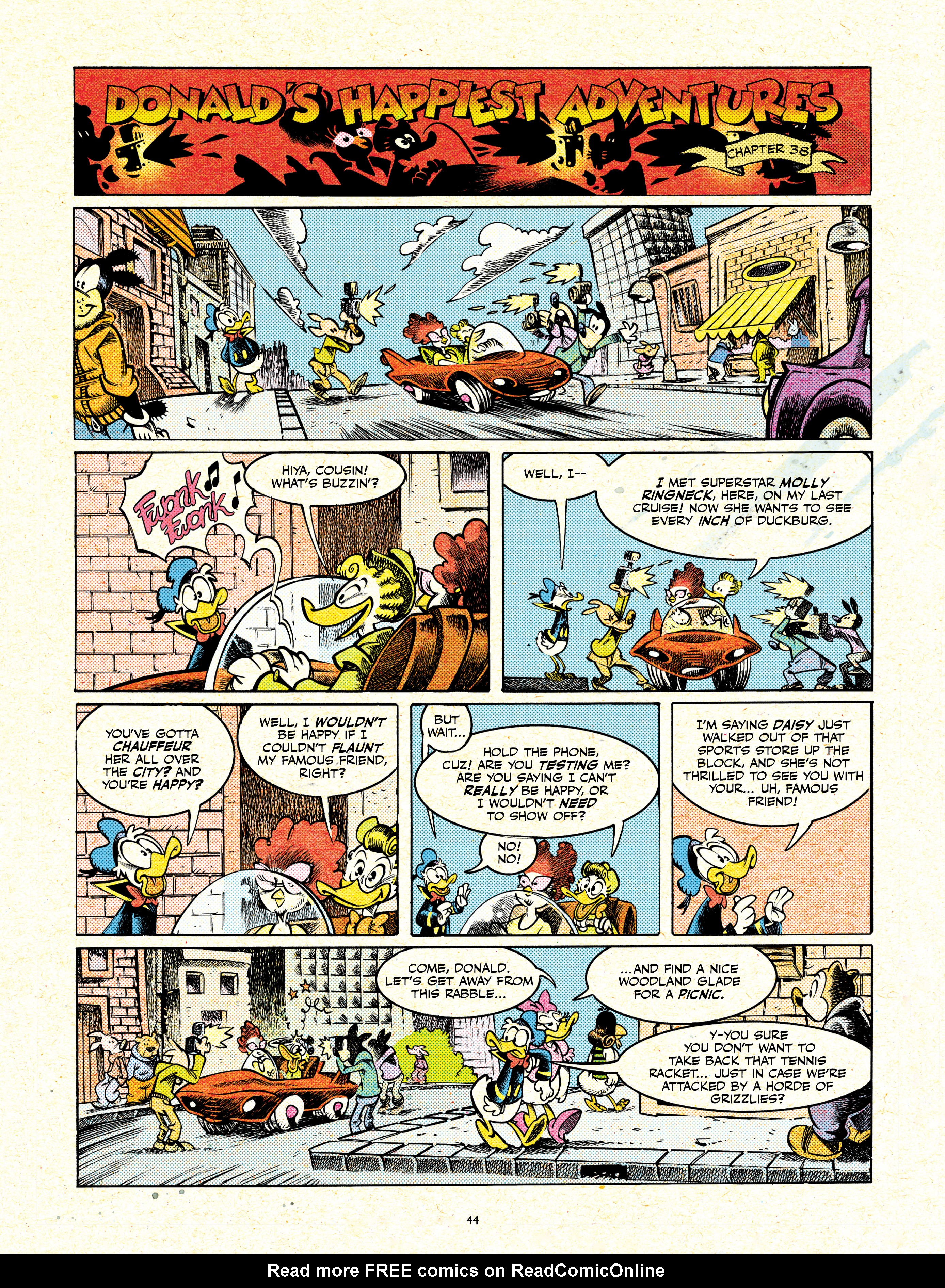 Read online Walt Disney's Donald Duck: Donald's Happiest Adventures comic -  Issue # Full - 44