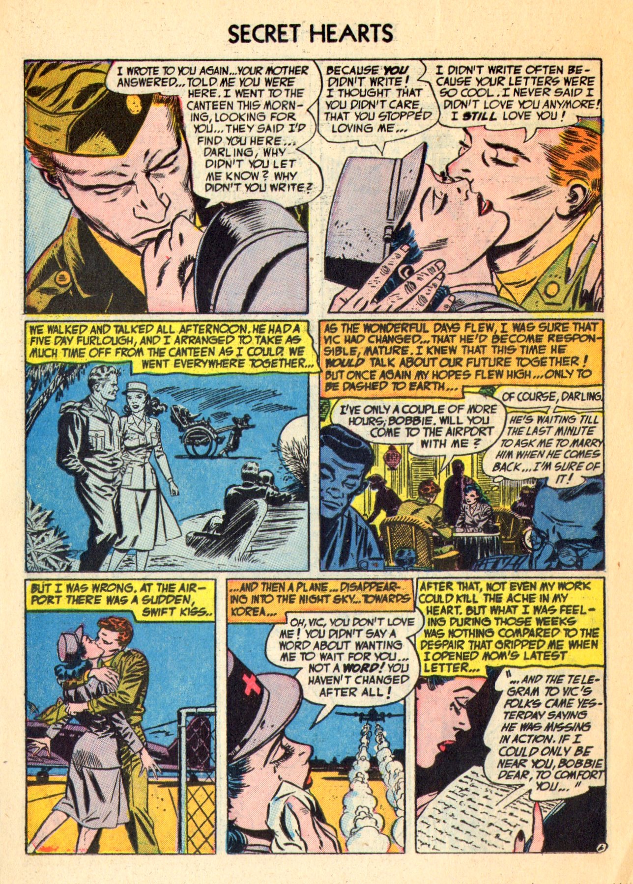 Read online Secret Hearts comic -  Issue #18 - 22