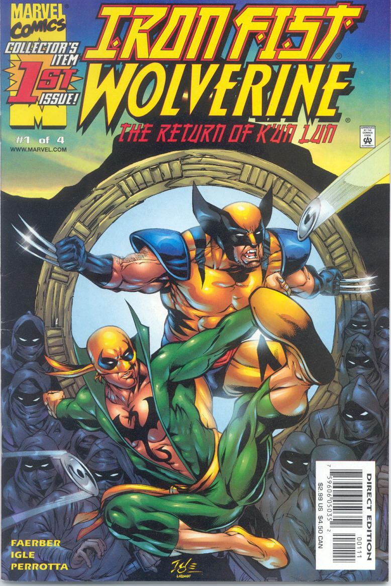 Read online Iron Fist / Wolverine comic -  Issue #1 - 1