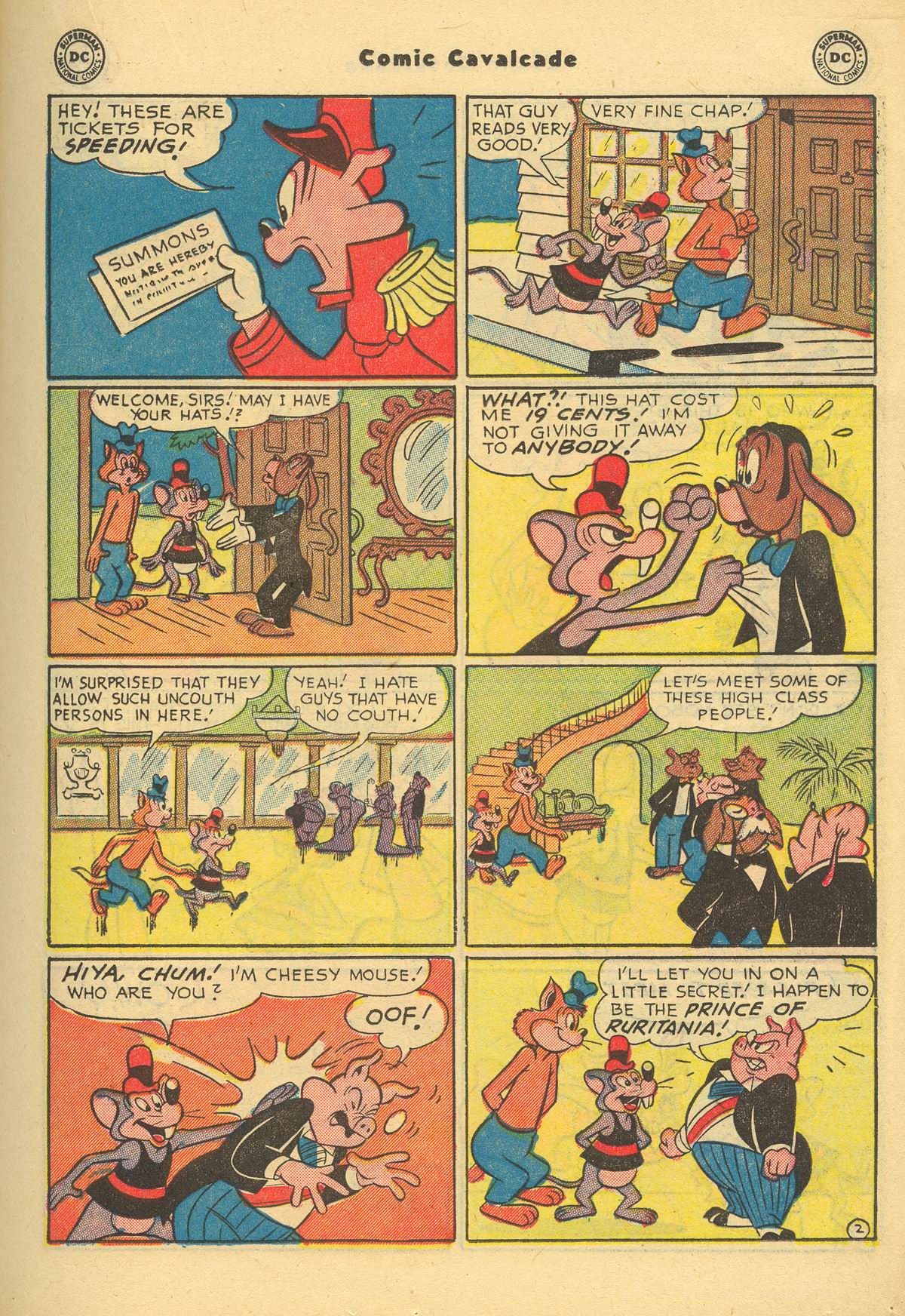 Read online Comic Cavalcade comic -  Issue #52 - 29