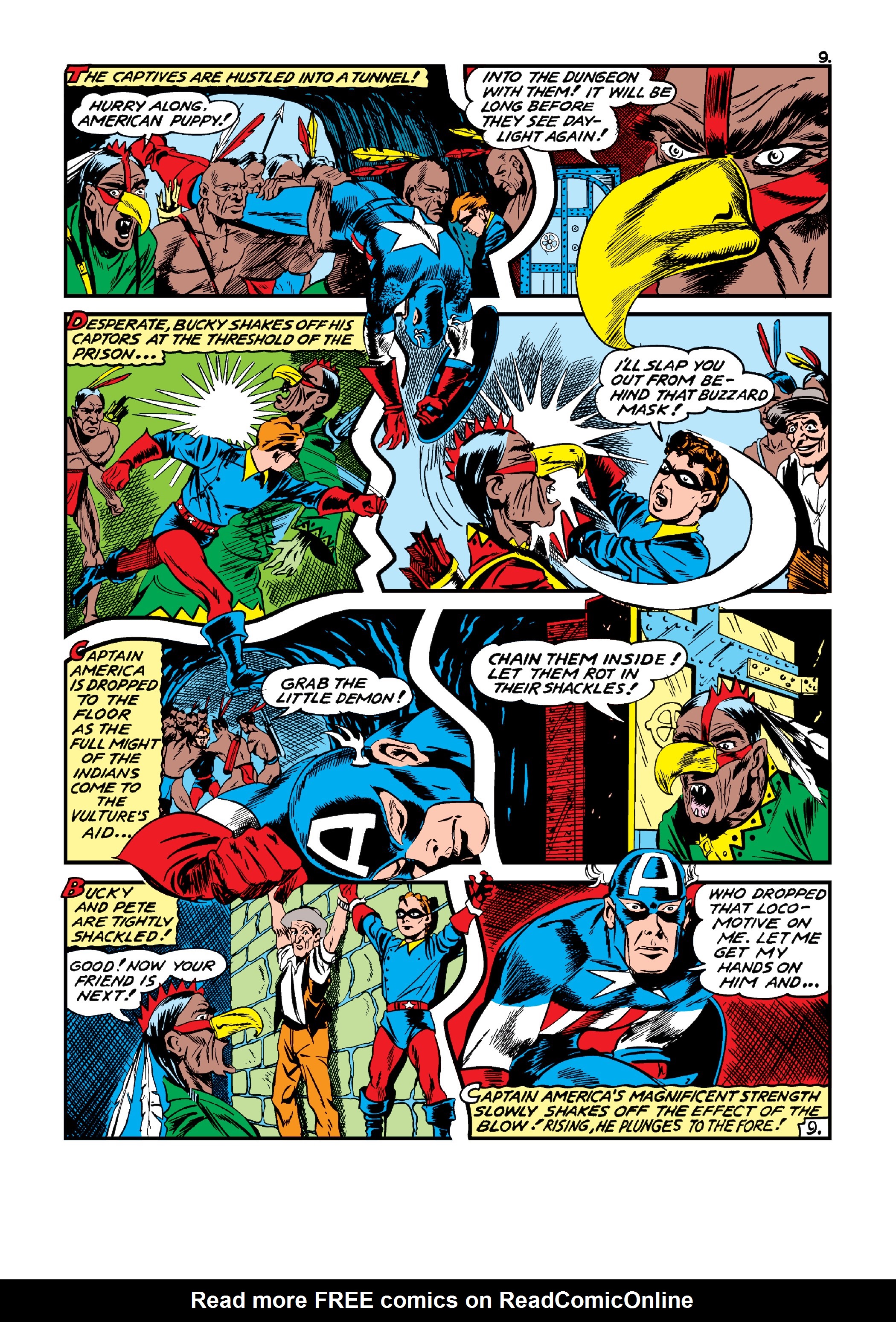 Read online Marvel Masterworks: Golden Age Captain America comic -  Issue # TPB 4 (Part 1) - 85