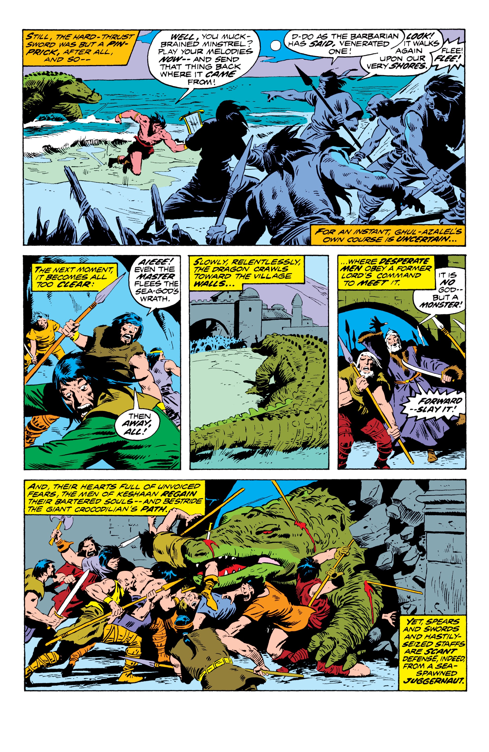 Read online Conan The Barbarian Epic Collection: The Original Marvel Years - The Curse Of The Golden Skull comic -  Issue # TPB (Part 3) - 60