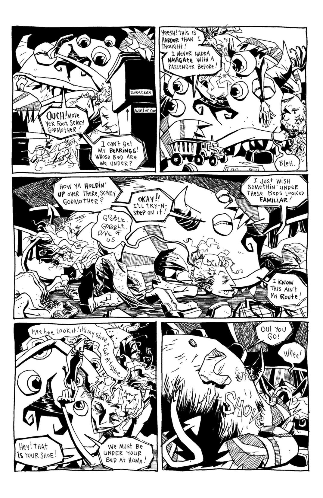 Read online Scary Godmother Comic Book Stories comic -  Issue # TPB - 223