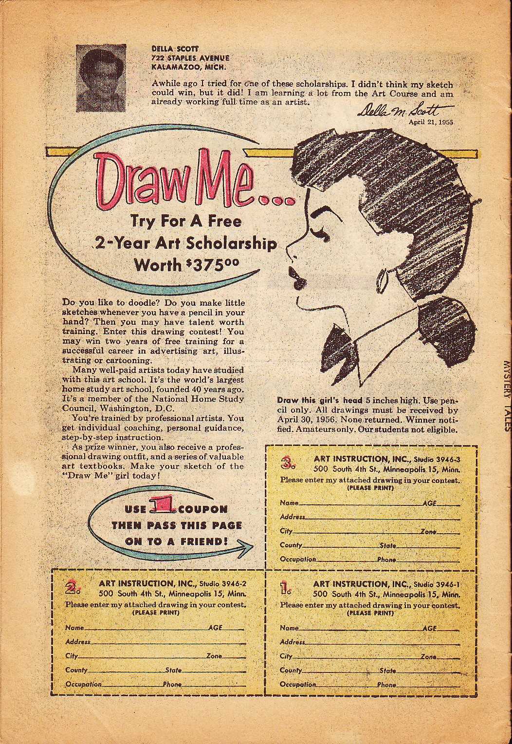 Read online Mystery Tales comic -  Issue #41 - 35